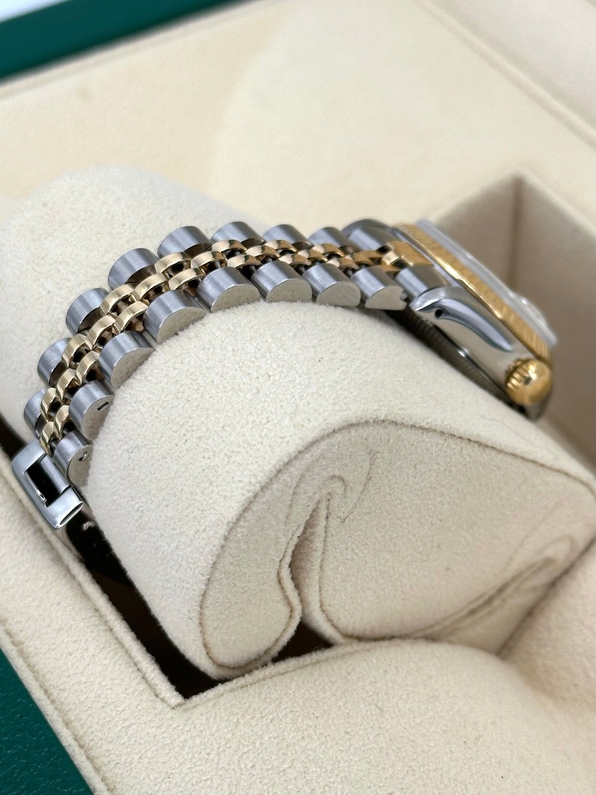 1990 Rolex Lady Datejust 26mm 69173 Two-Tone Jubilee Champagne Dial - Image 5