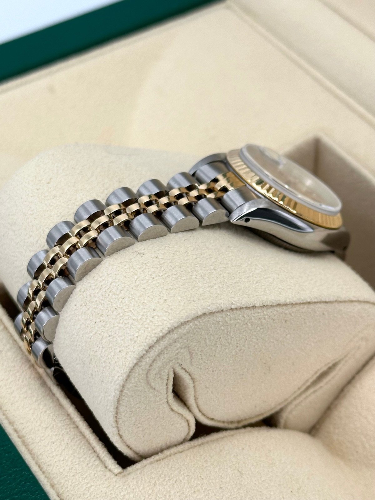 1990 Rolex Lady Datejust 26mm 69173 Two-Tone Jubilee Champagne Dial - Image 7