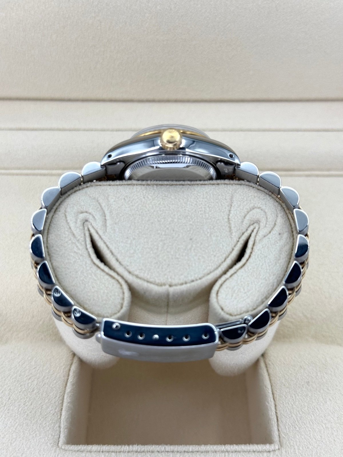 1990 Rolex Lady Datejust 26mm 69173 Two-Tone Jubilee Champagne Dial - Image 9