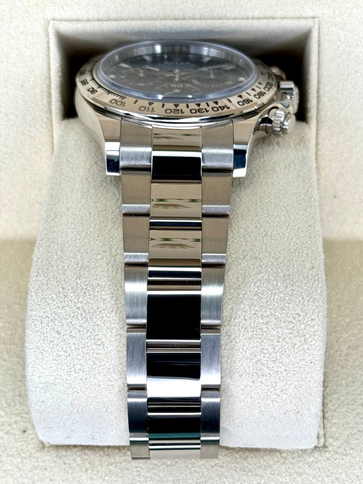 2022 Rolex Daytona 40mm 116509 White Gold Blue Dial - Image 3