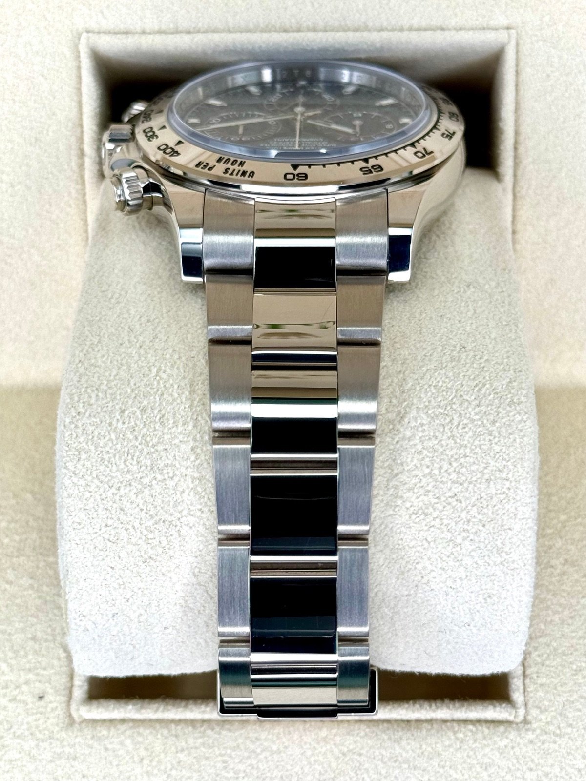 2022 Rolex Daytona 40mm 116509 White Gold Blue Dial - Image 4
