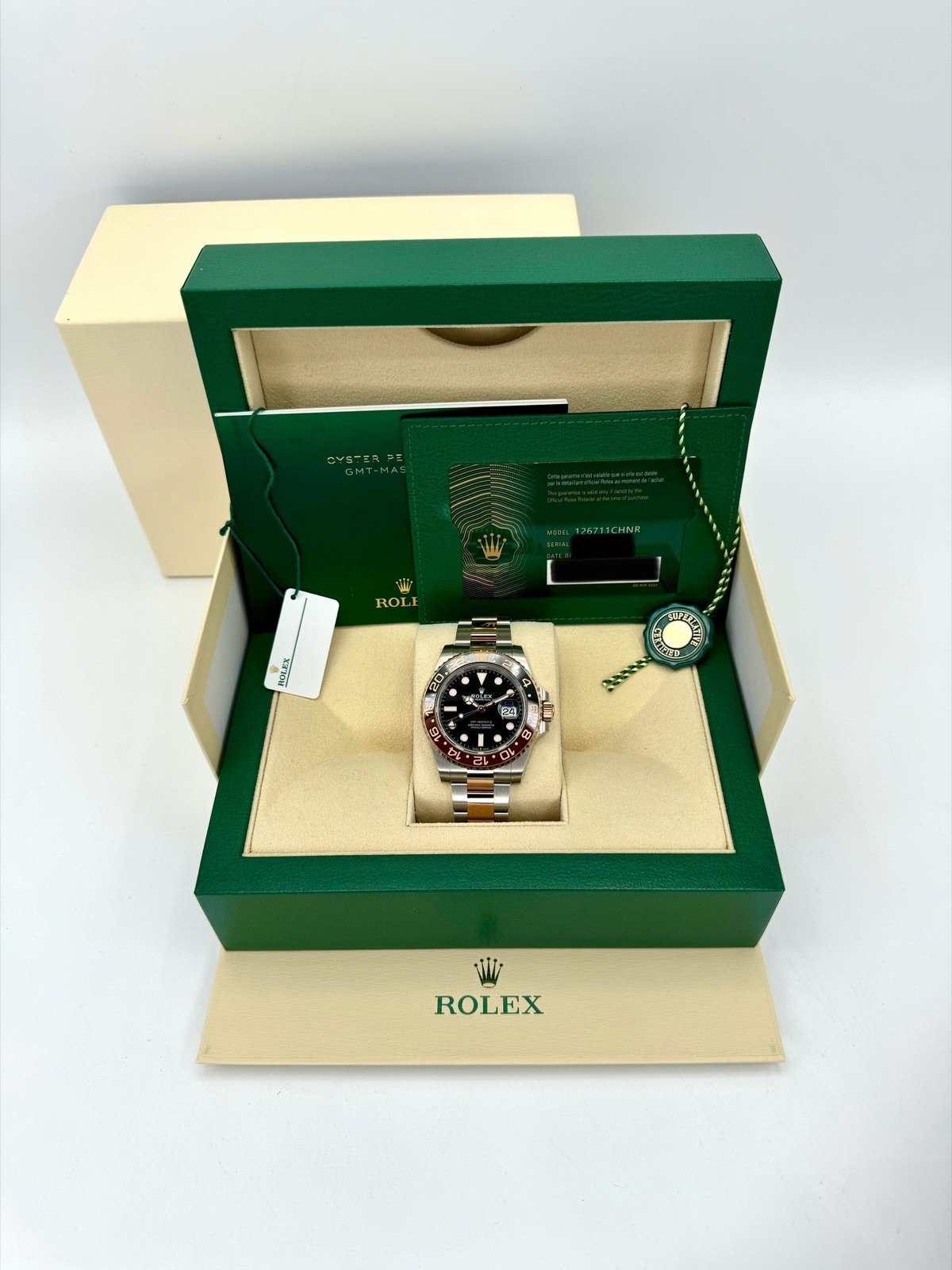2022 Rolex GMT-Master II “Rootbeer” 40mm 126711CHNR Two-Tone (Unworn) - Image 12