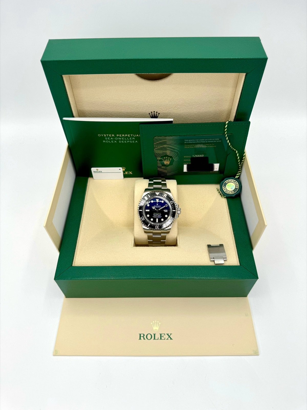 2022 Rolex Deepsea James Cameron 44mm 126660 Blue Dial (Unworn) - Image 11