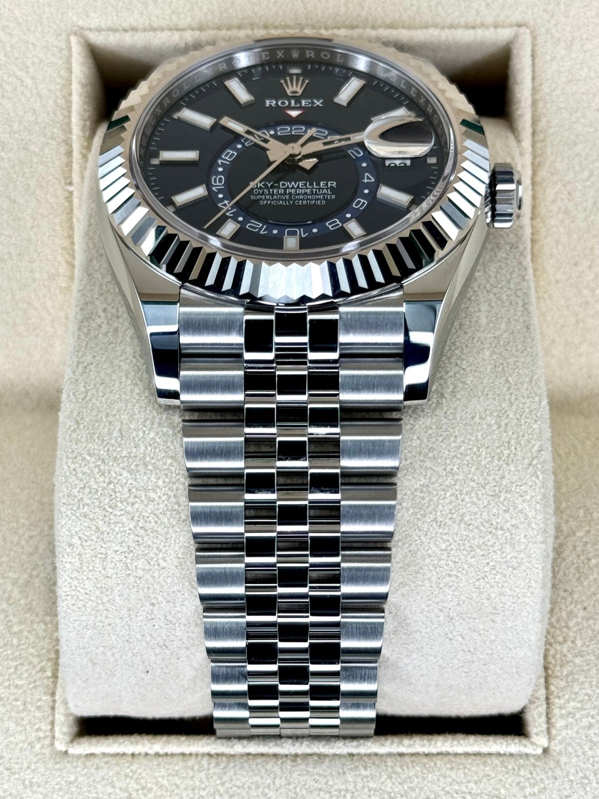 2023 Rolex Sky-Dweller 42mm 336934 Jubilee Blue Dial (Unworn) - Image 3