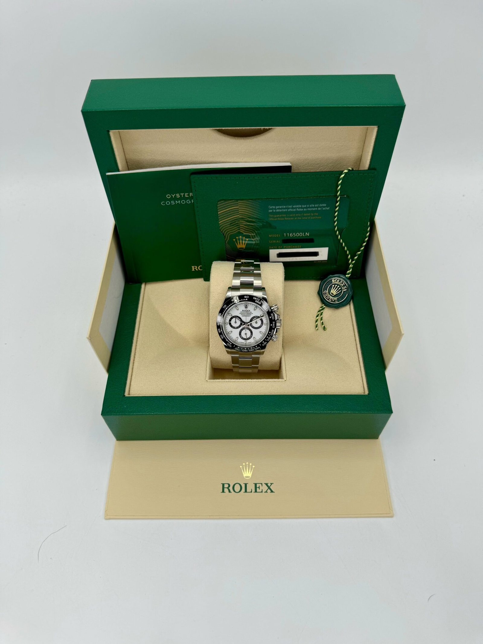 2022 Rolex Daytona 40mm 116500LN Stainless Steel Panda Dial (Unworn) - Image 11