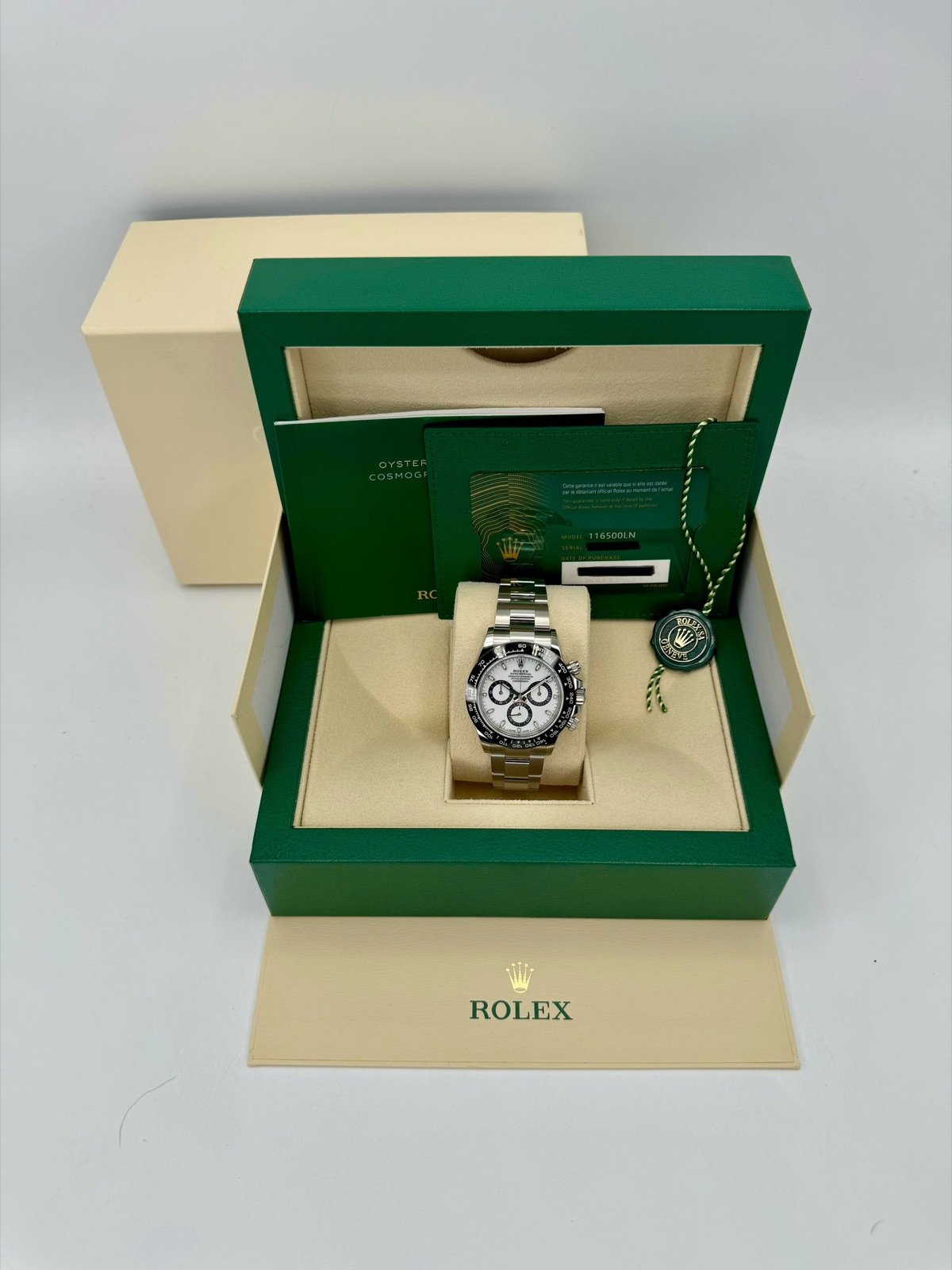 2022 Rolex Daytona 40mm 116500LN Stainless Steel Panda Dial (Unworn) - Image 12