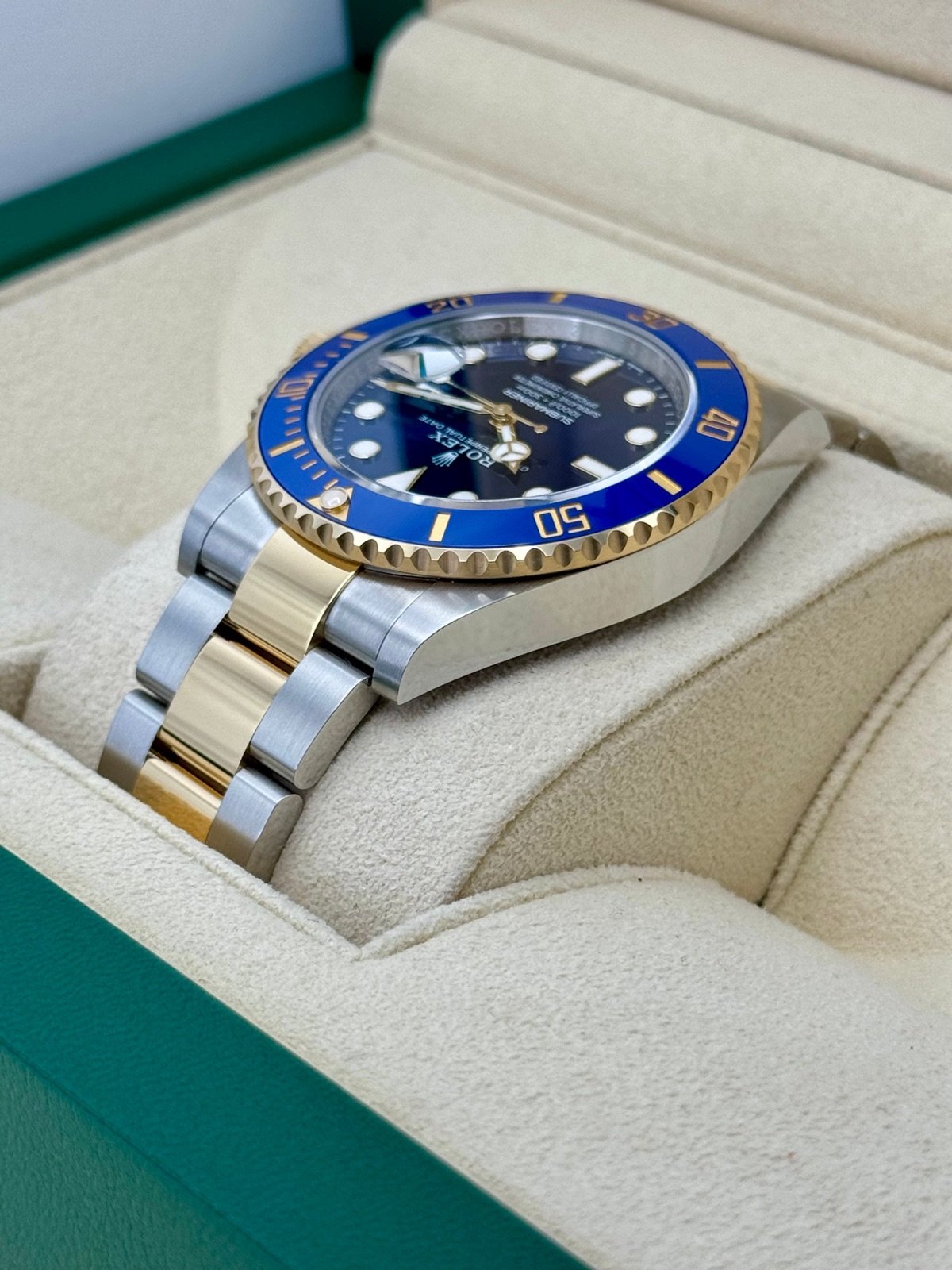 2024 Rolex Submariner “Bluesy” 41mm 126613LB Two-Tone Blue Dial (Unworn) - Image 7