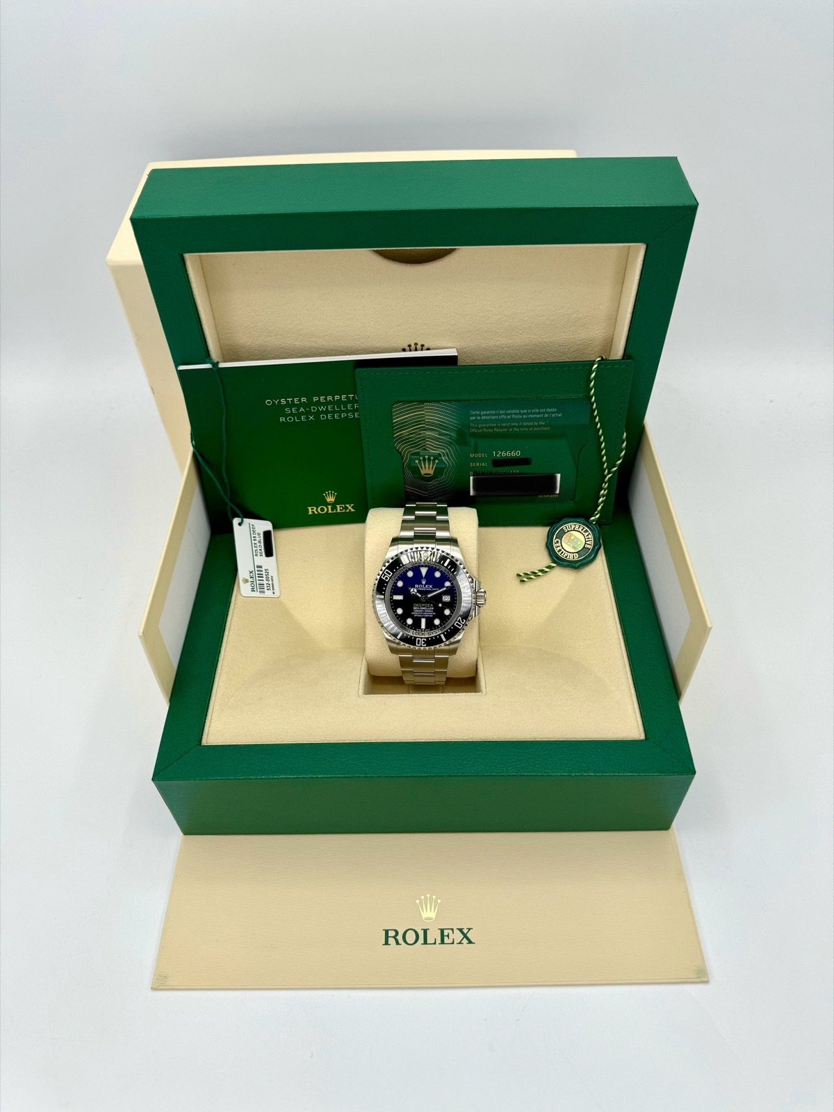 2022 Rolex Deepsea “James Cameron” 44mm 126660 Blue Dial - Image 12