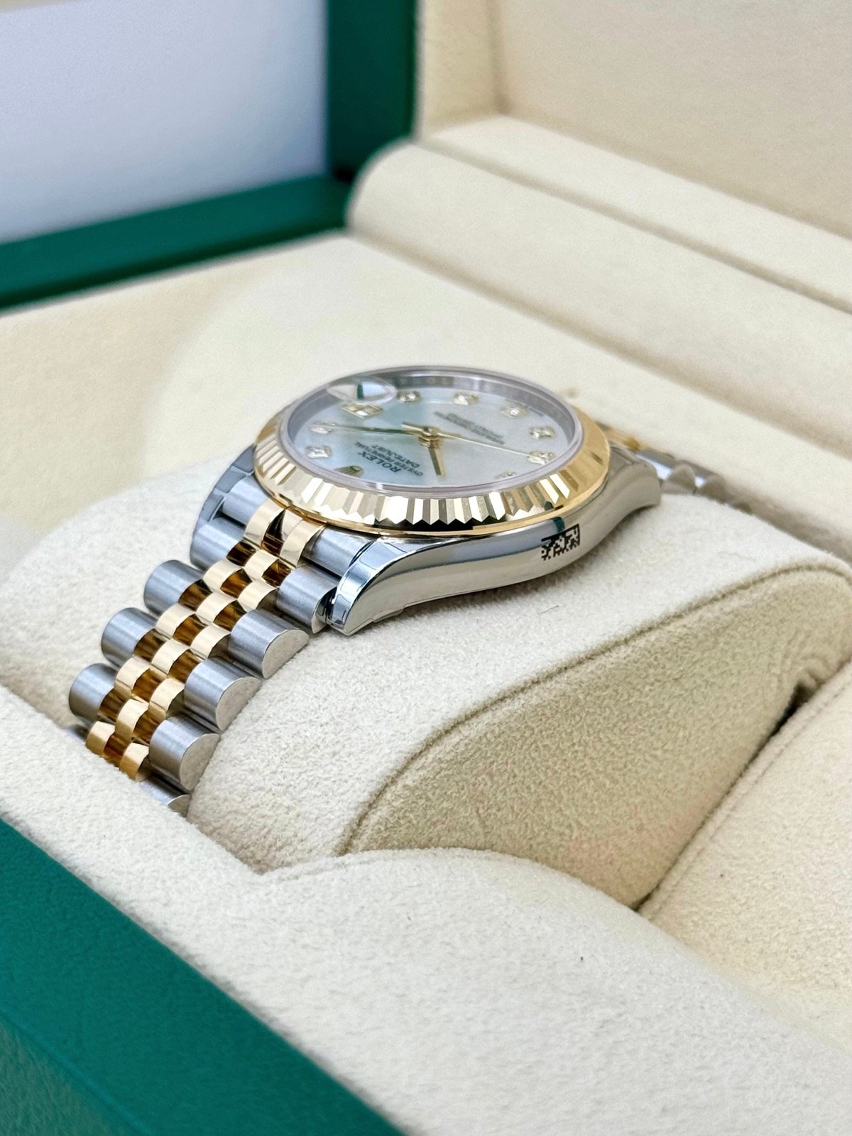 2023 Rolex Datejust 31mm 278273 Two-Tone Jubilee MOP Dimond Dial (Unworn) - Image 8