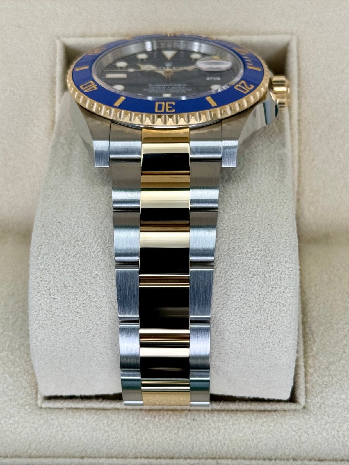 2023 Rolex Submariner “Bluesy” 41mm 126613LB Two-Tone Blue Dial - Image 3