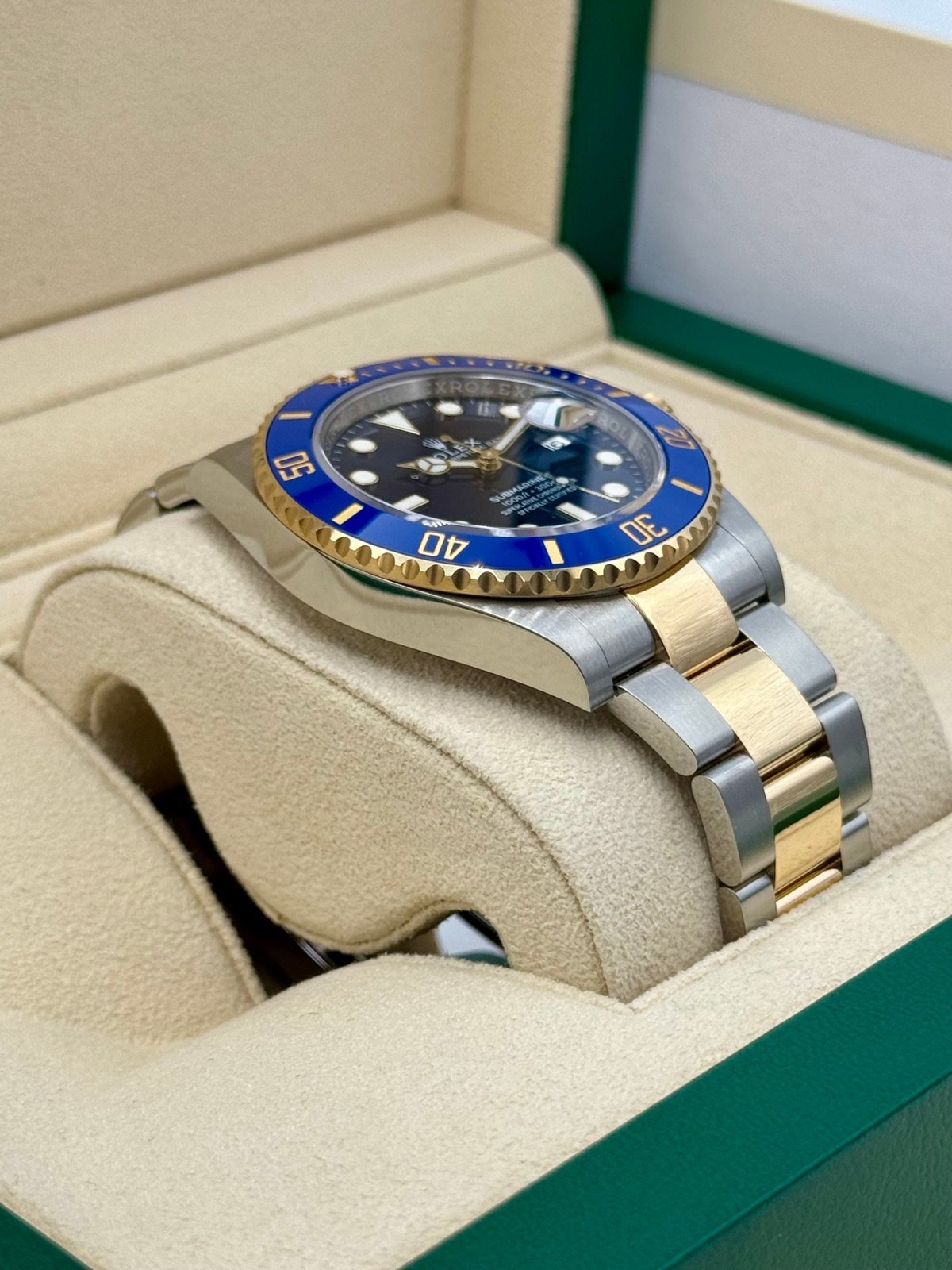 2023 Rolex Submariner “Bluesy” 41mm 126613LB Two-Tone Blue Dial - Image 6