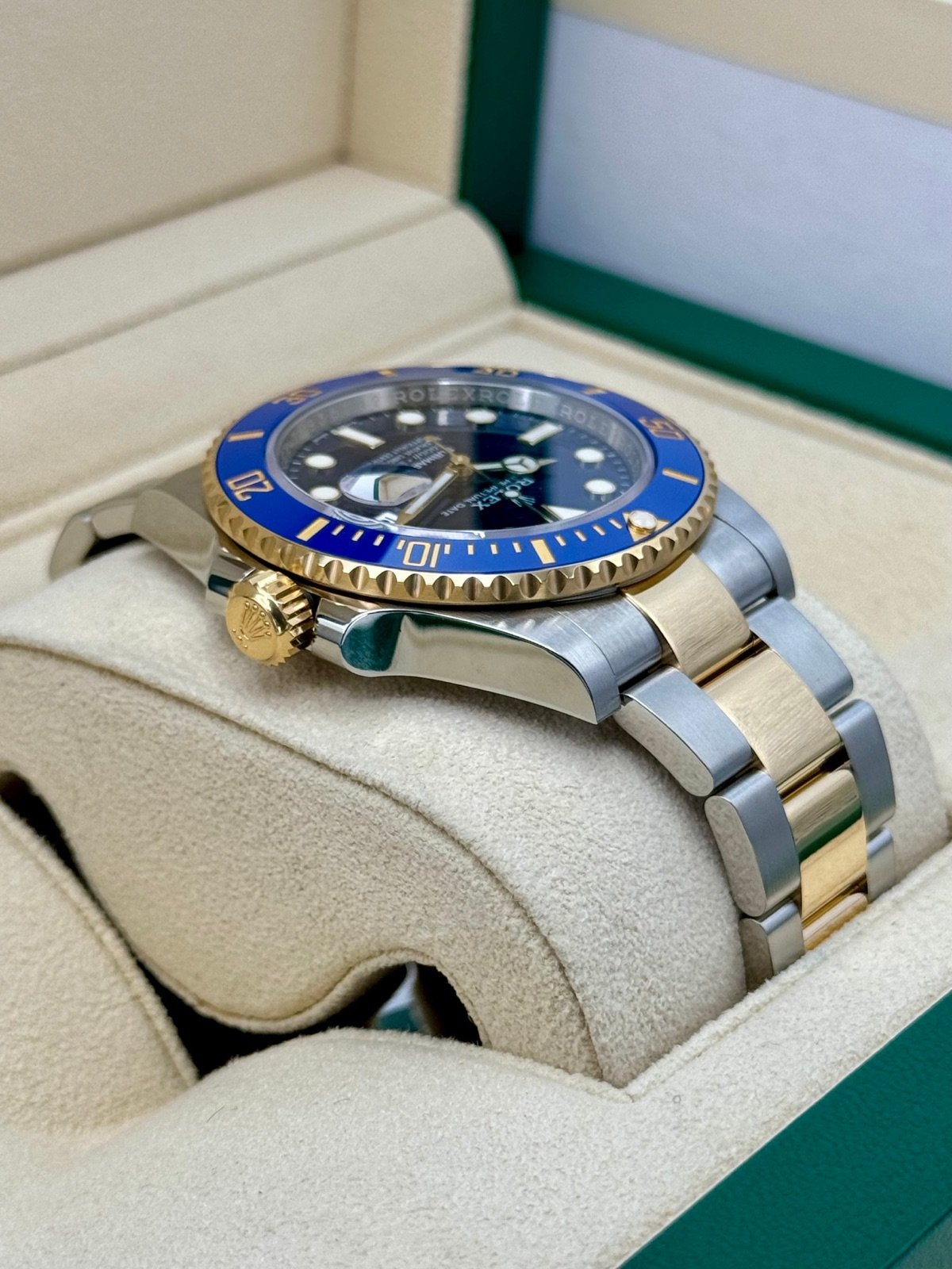 2023 Rolex Submariner “Bluesy” 41mm 126613LB Two-Tone Blue Dial - Image 8