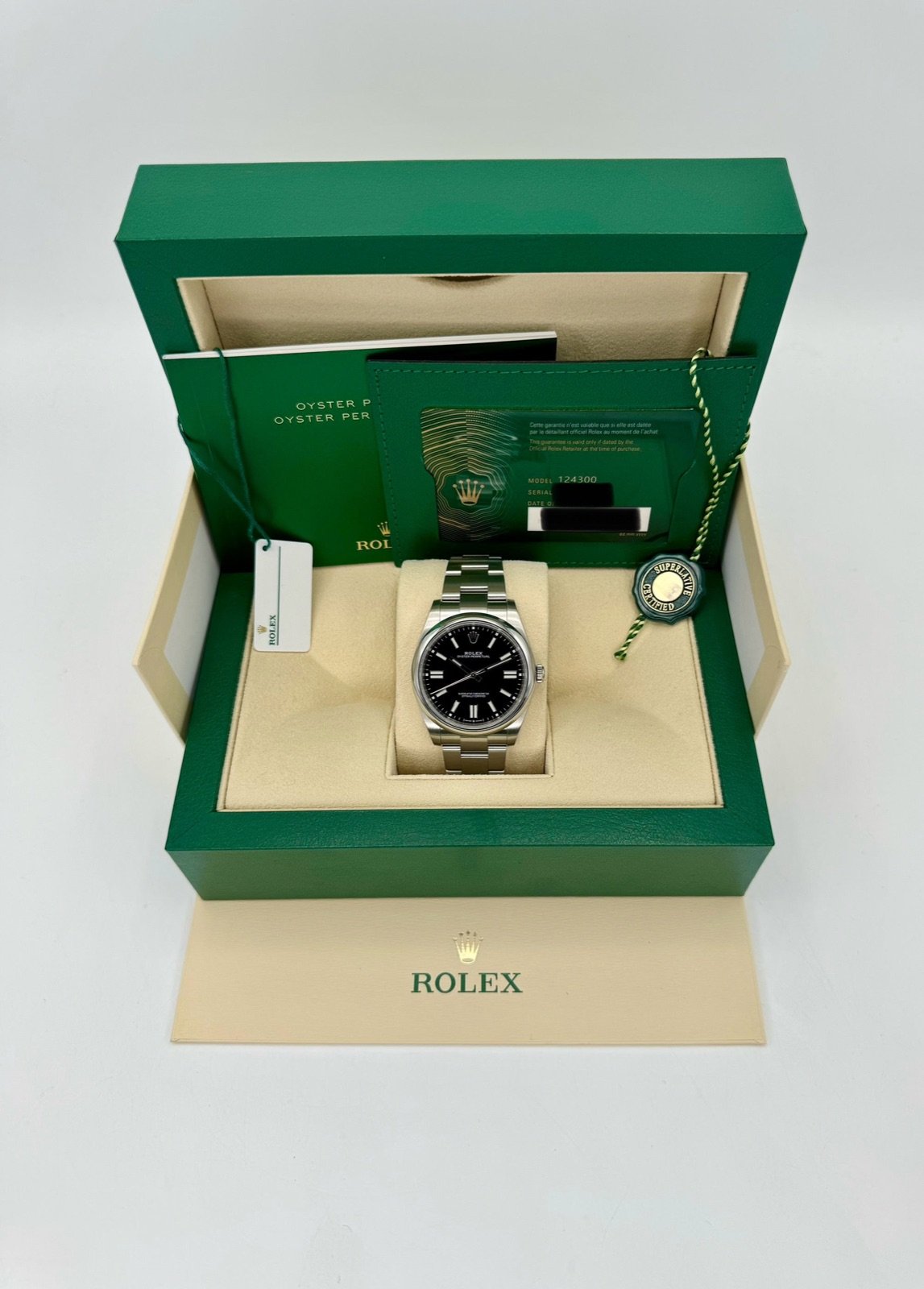 2023 Rolex Oyster Perpetual 41mm 124300 Black Dial - Image 11
