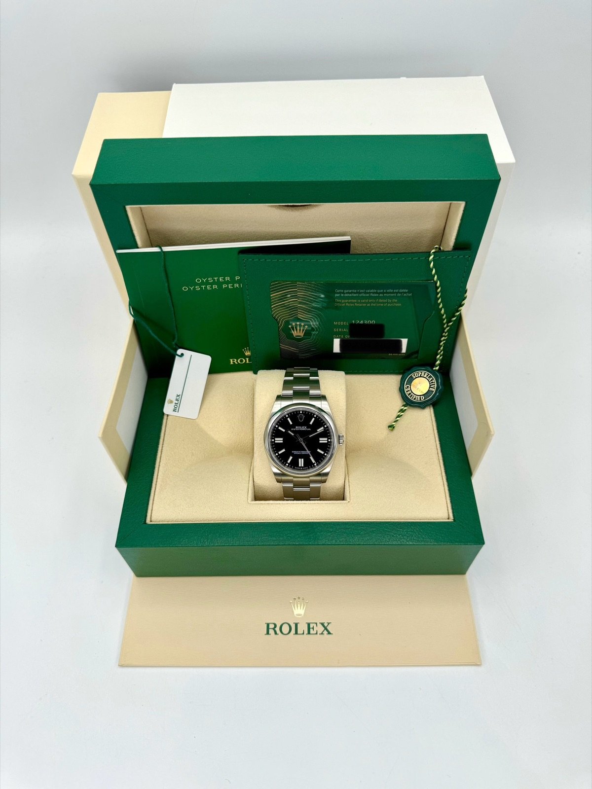 2023 Rolex Oyster Perpetual 41mm 124300 Black Dial - Image 12
