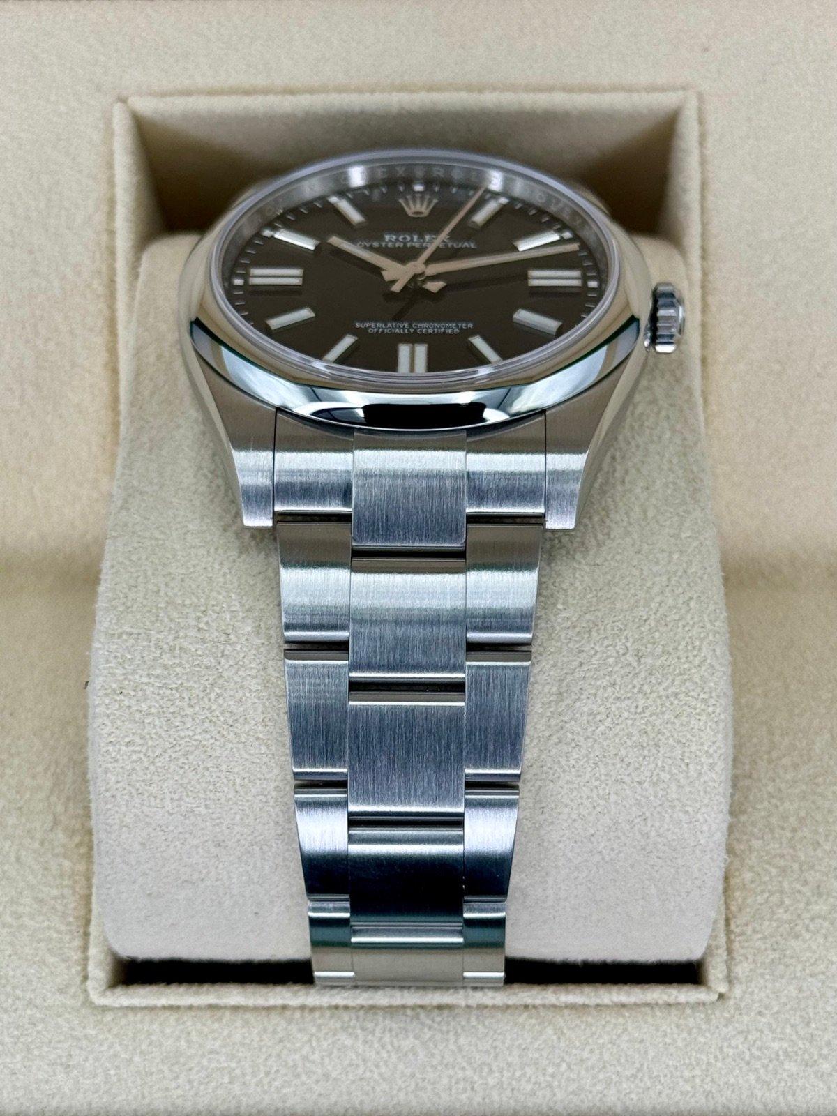 2023 Rolex Oyster Perpetual 41mm 124300 Black Dial - Image 3