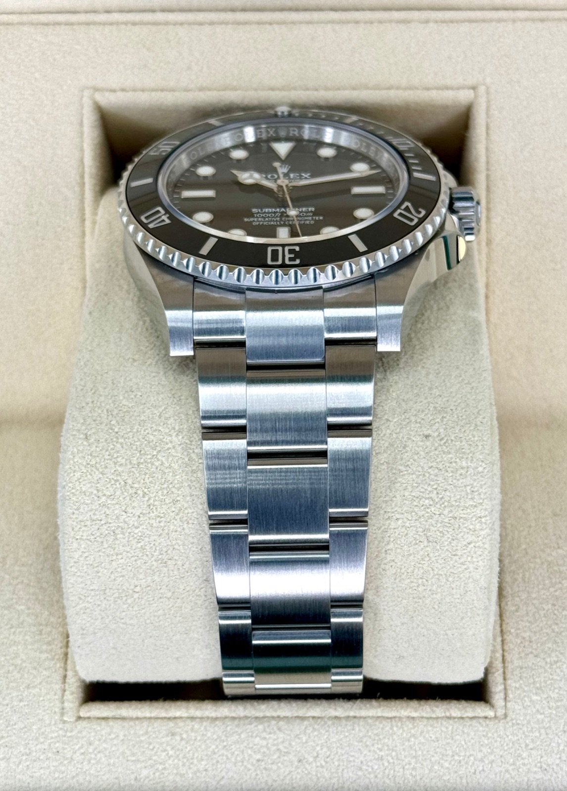 2023 Rolex Submariner 41mm 124060 Stainless Steel Black Dial (Unworn) - Image 3