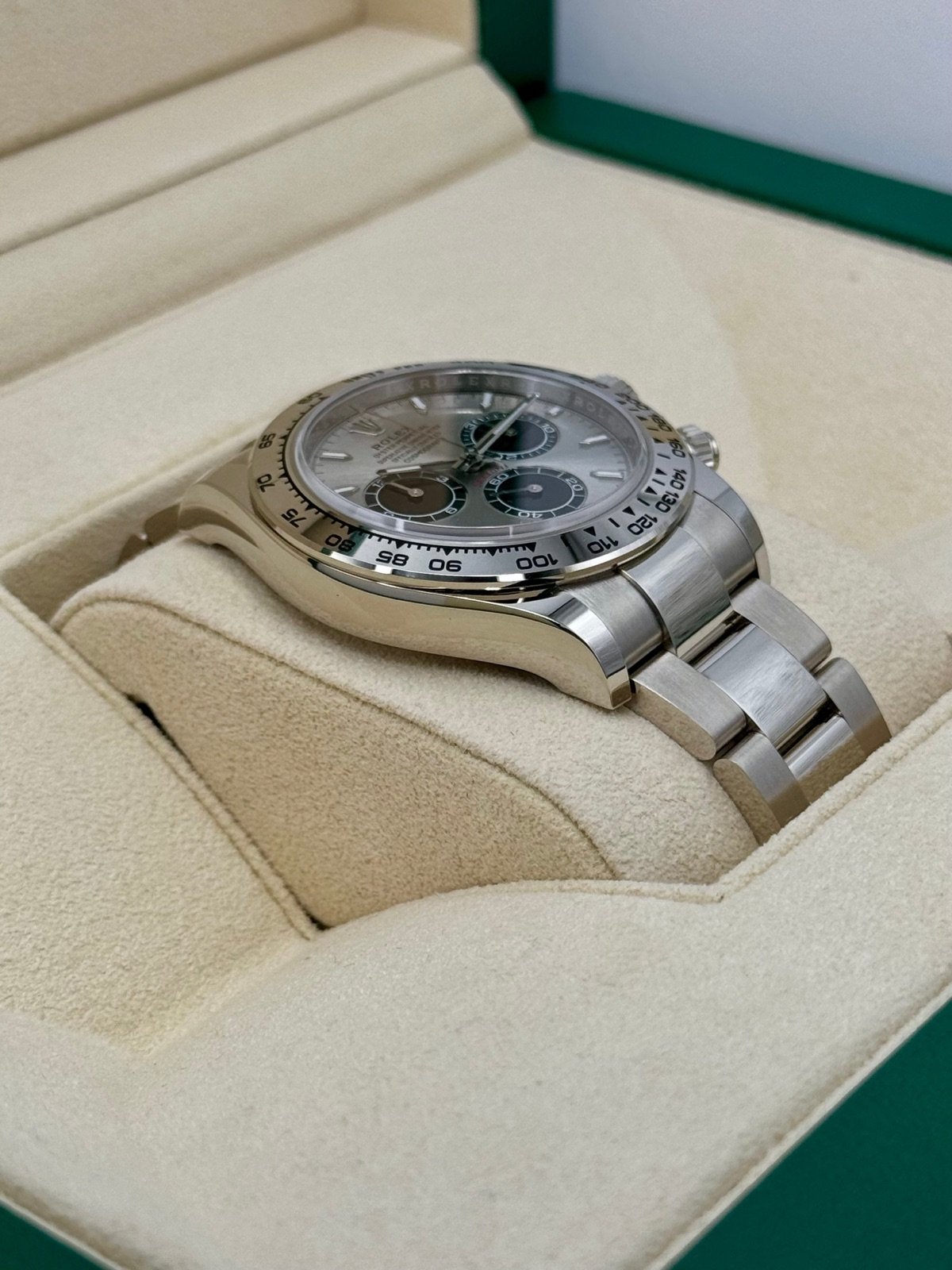 2023 Rolex Daytona 40mm 126509 White Gold Ghost Dial (Unworn) - Image 6