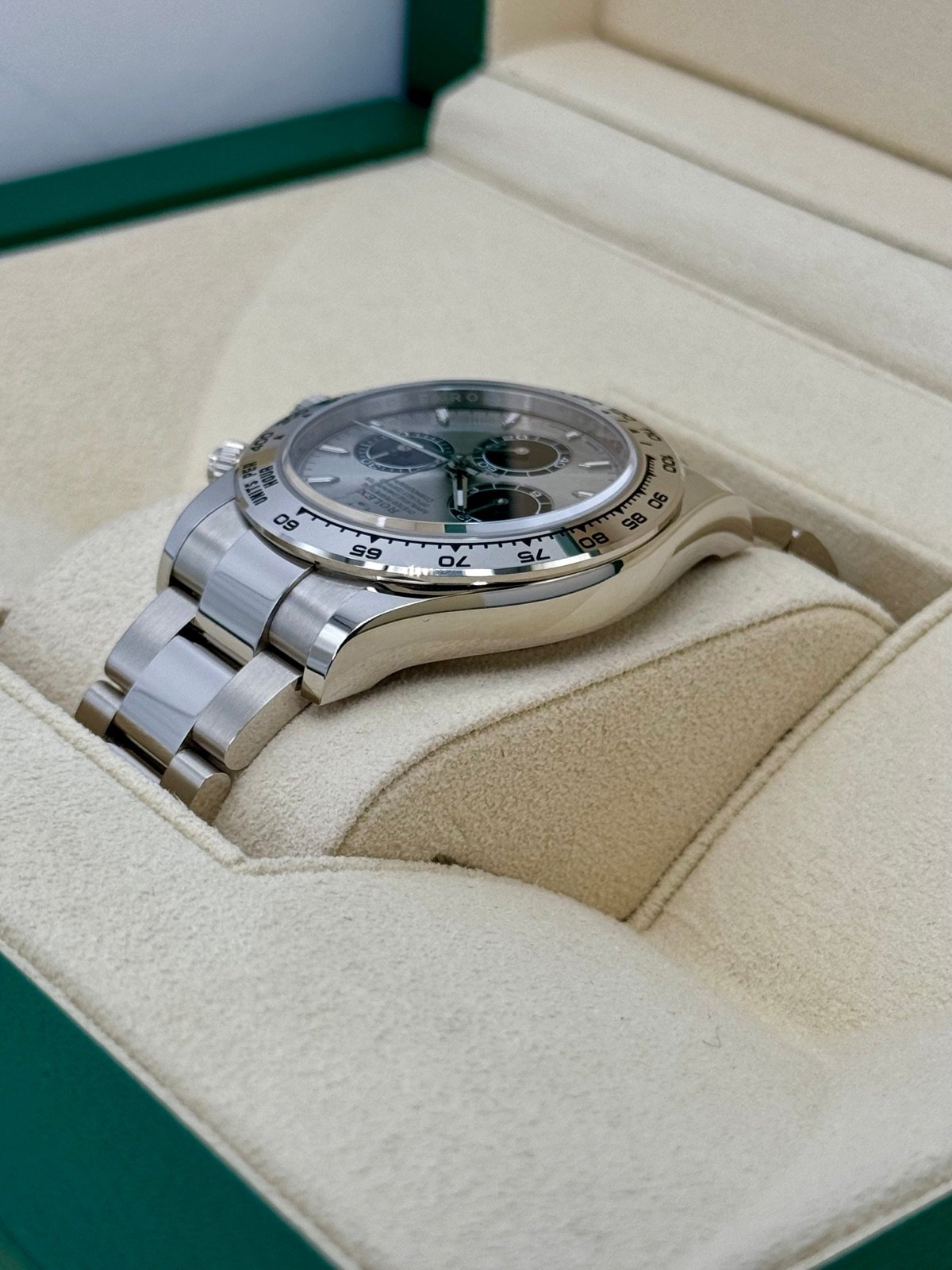 2023 Rolex Daytona 40mm 126509 White Gold Ghost Dial (Unworn) - Image 7