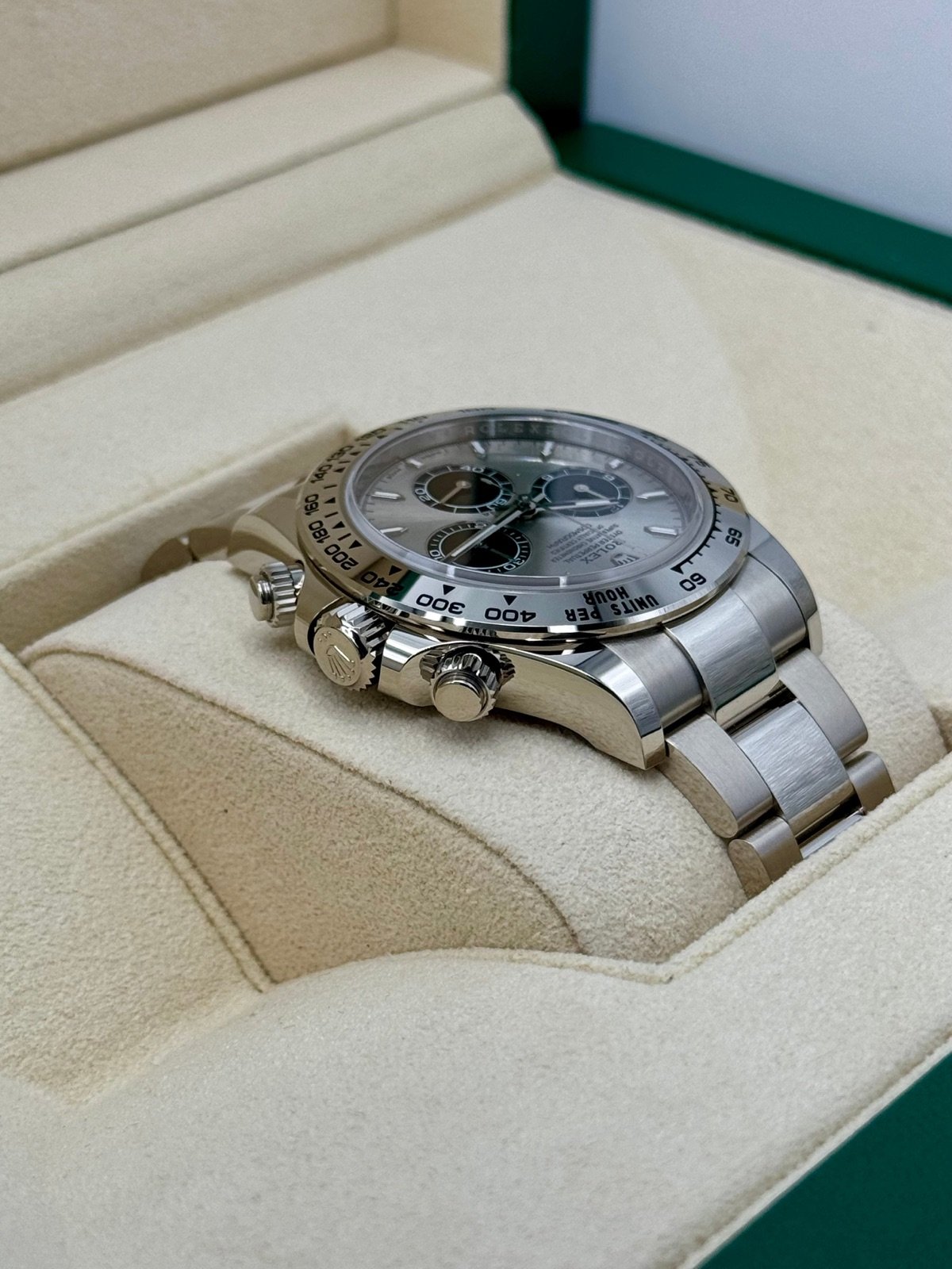 2023 Rolex Daytona 40mm 126509 White Gold Ghost Dial (Unworn) - Image 8