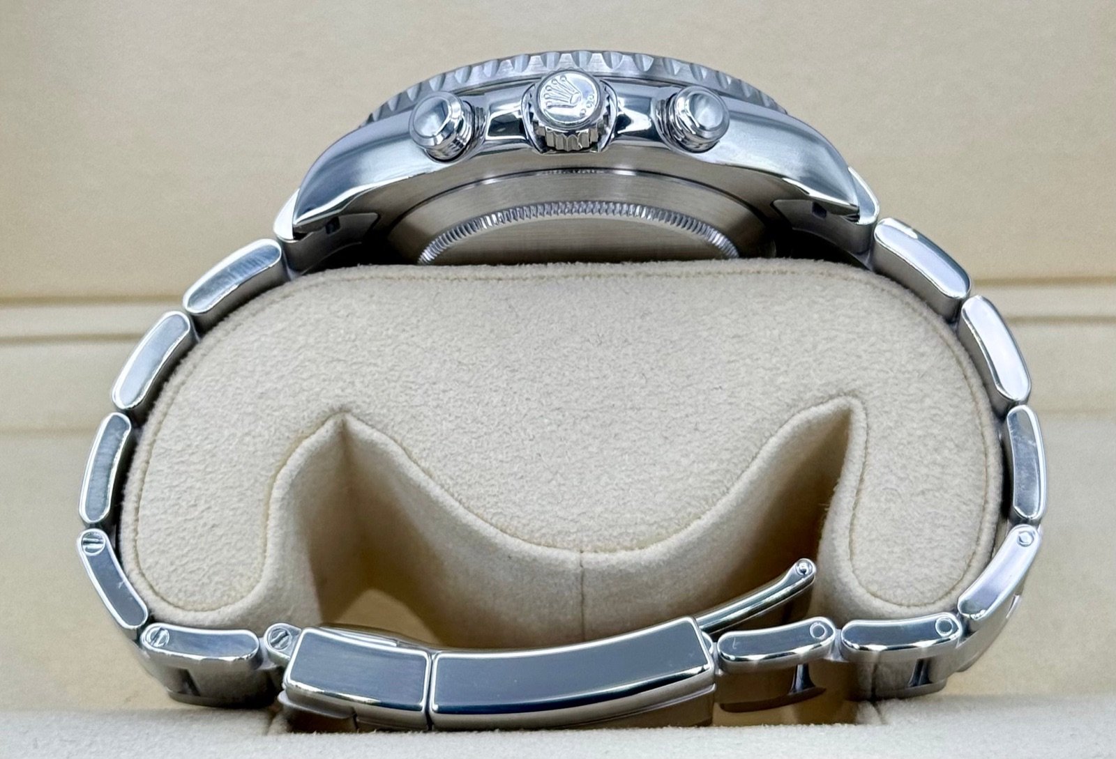 2013 Rolex Yacht-Master II 44mm 116680 Stainless Steel White Dial - Image 9