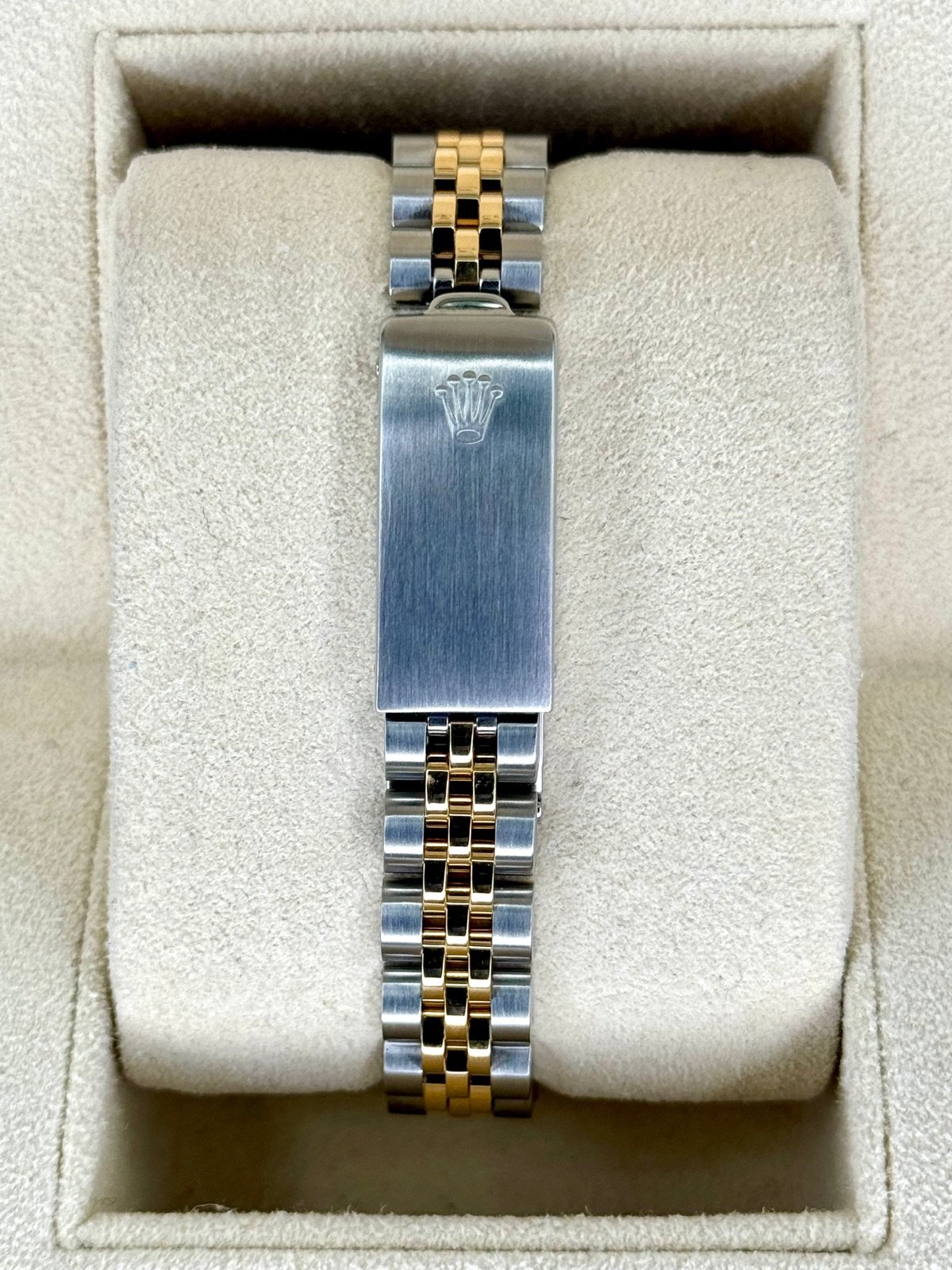 Rolex Lady-Datejust 28mm 79173 Two-Tone Blue 10 Diamond Dial - Image 2