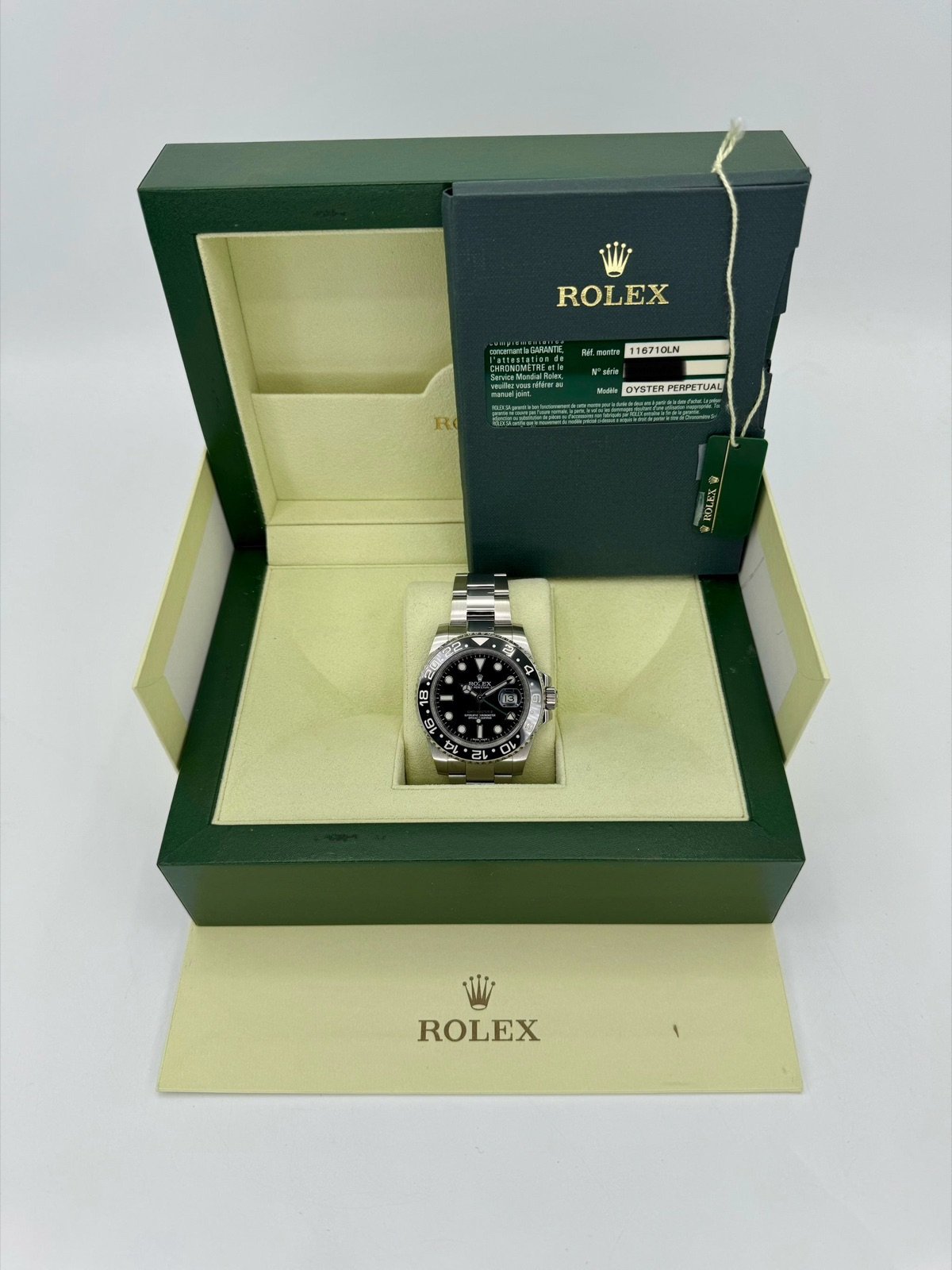 2014 Rolex GMT-Master-II 40mm 116710LN Stainless Steel Black Dial - Image 11