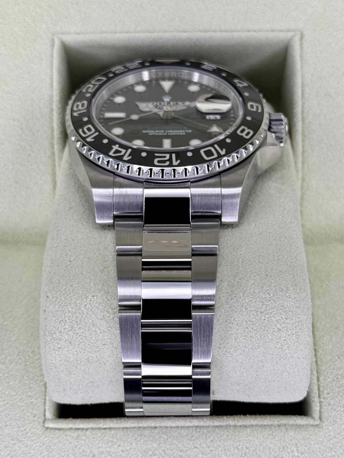 2014 Rolex GMT-Master-II 40mm 116710LN Stainless Steel Black Dial - Image 3