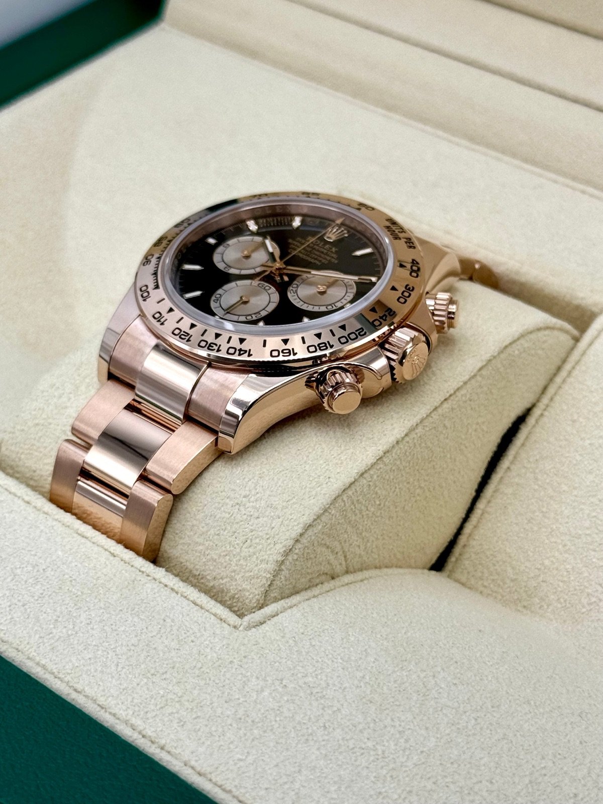 2024 Rolex Daytona 40mm 126505 Rose Gold Black Dial (Unworn) - Image 5
