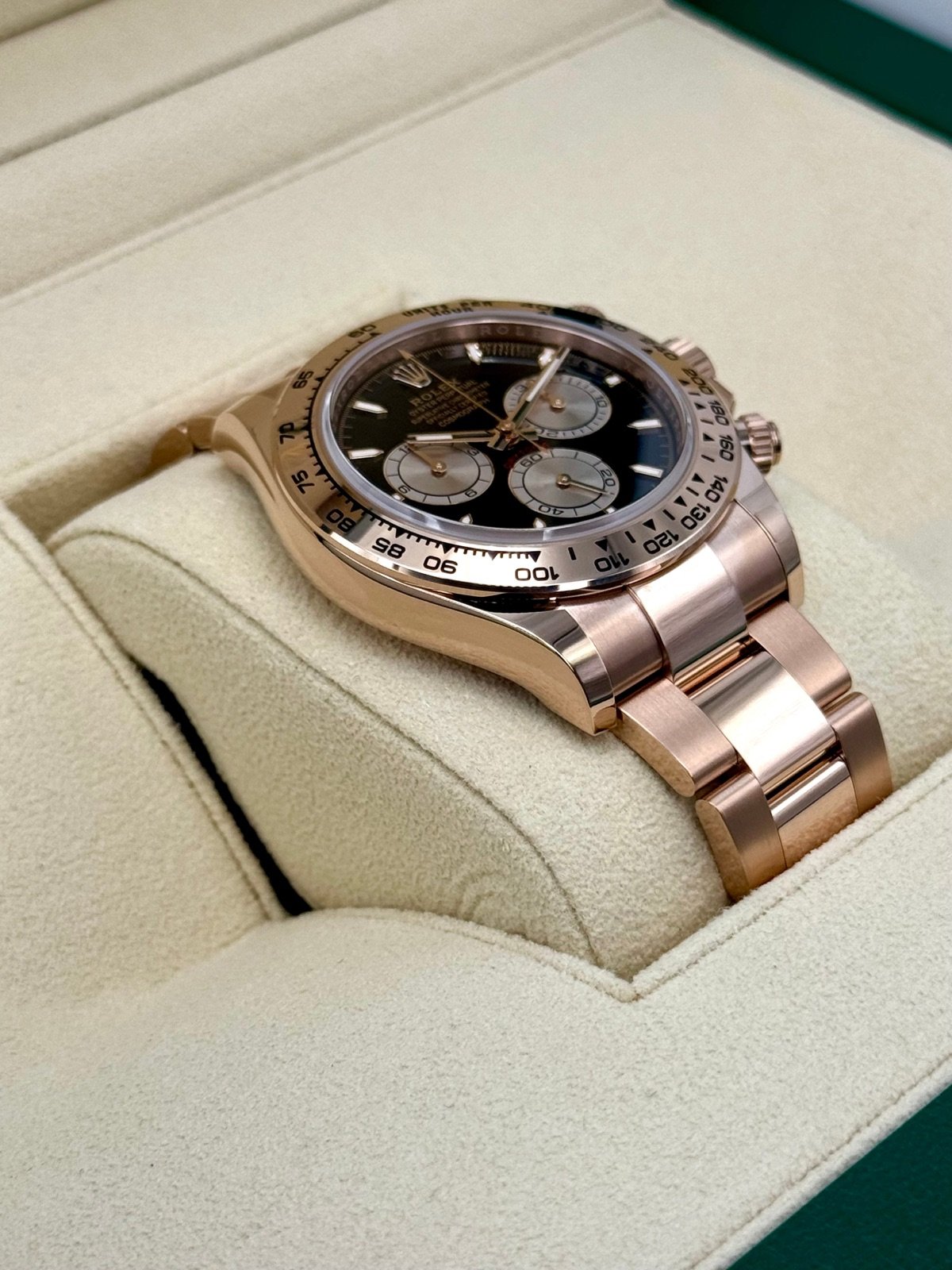 2024 Rolex Daytona 40mm 126505 Rose Gold Black Dial (Unworn) - Image 6