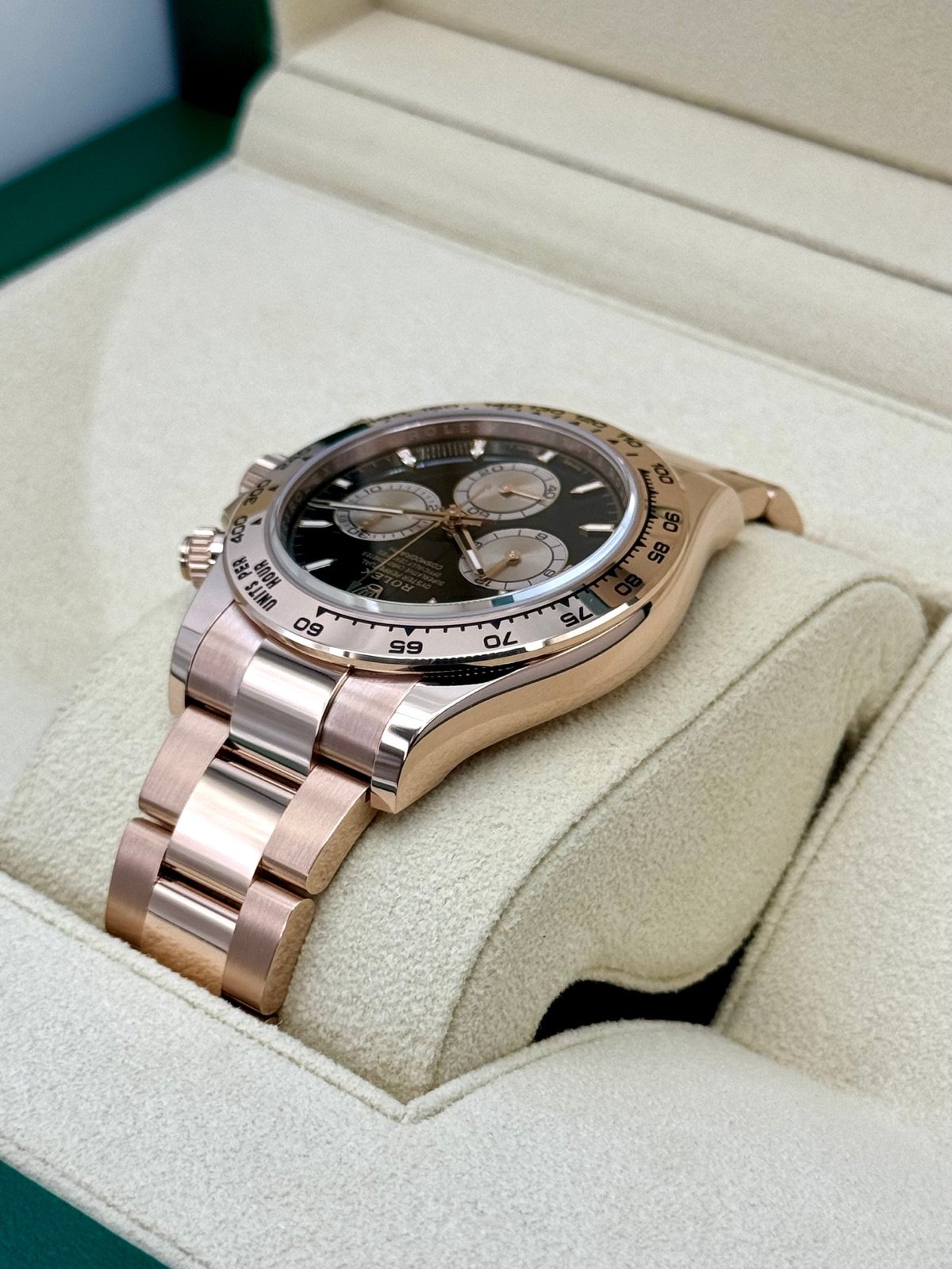 2024 Rolex Daytona 40mm 126505 Rose Gold Black Dial (Unworn) - Image 7