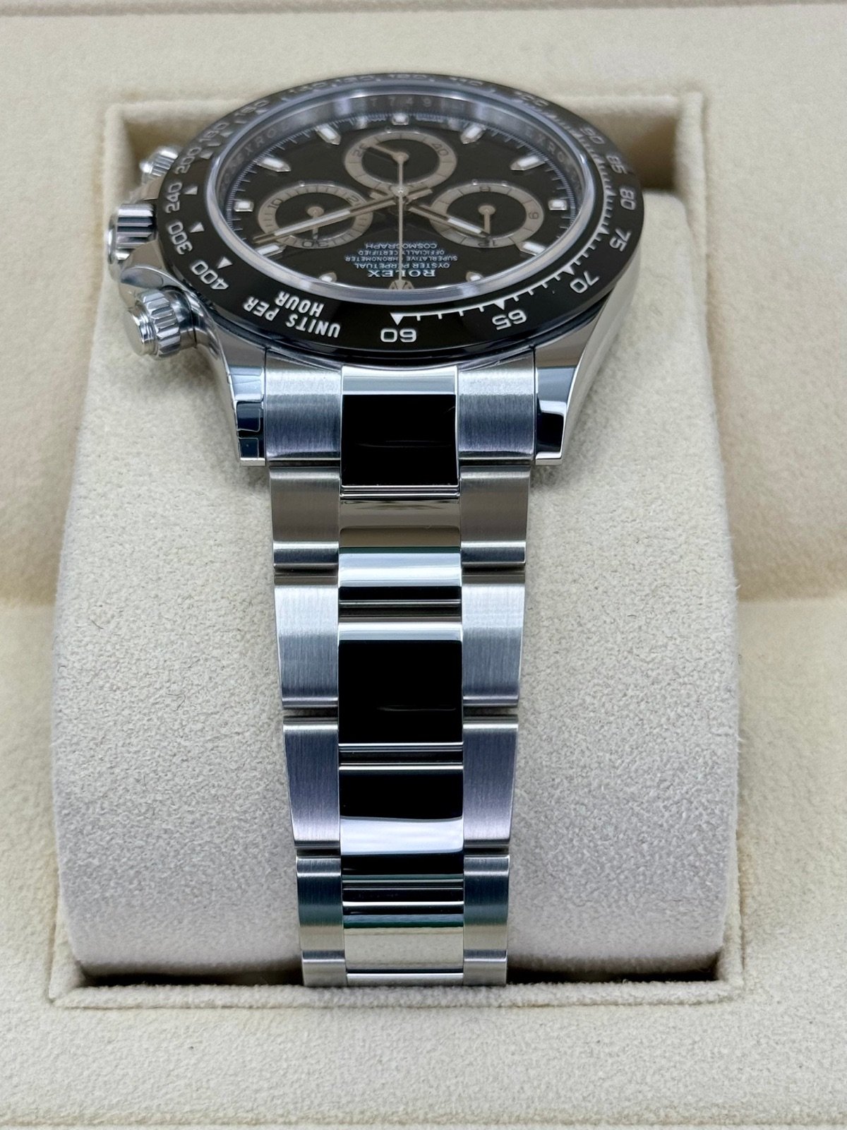 2022 Rolex Daytona 40mm 116500LN Stainless Steel Black Dial (Unworn) - Image 4