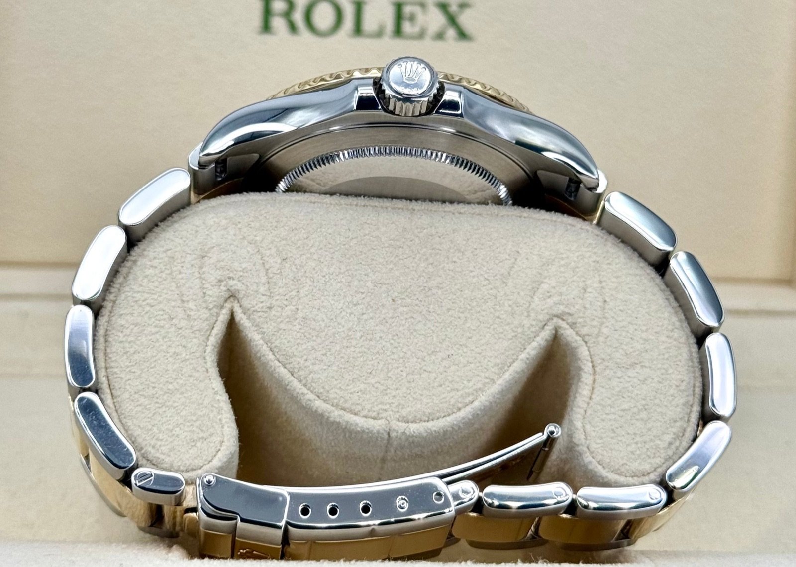 2009 Rolex Yacht-Master 40mm Two-Tone Champagne Dial - Image 7