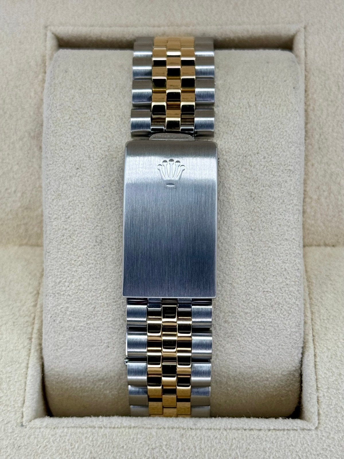 Rolex Datejust 36mm 16233 Two-Tone Jubilee Roman Numeral Pyramid Dial - Image 2