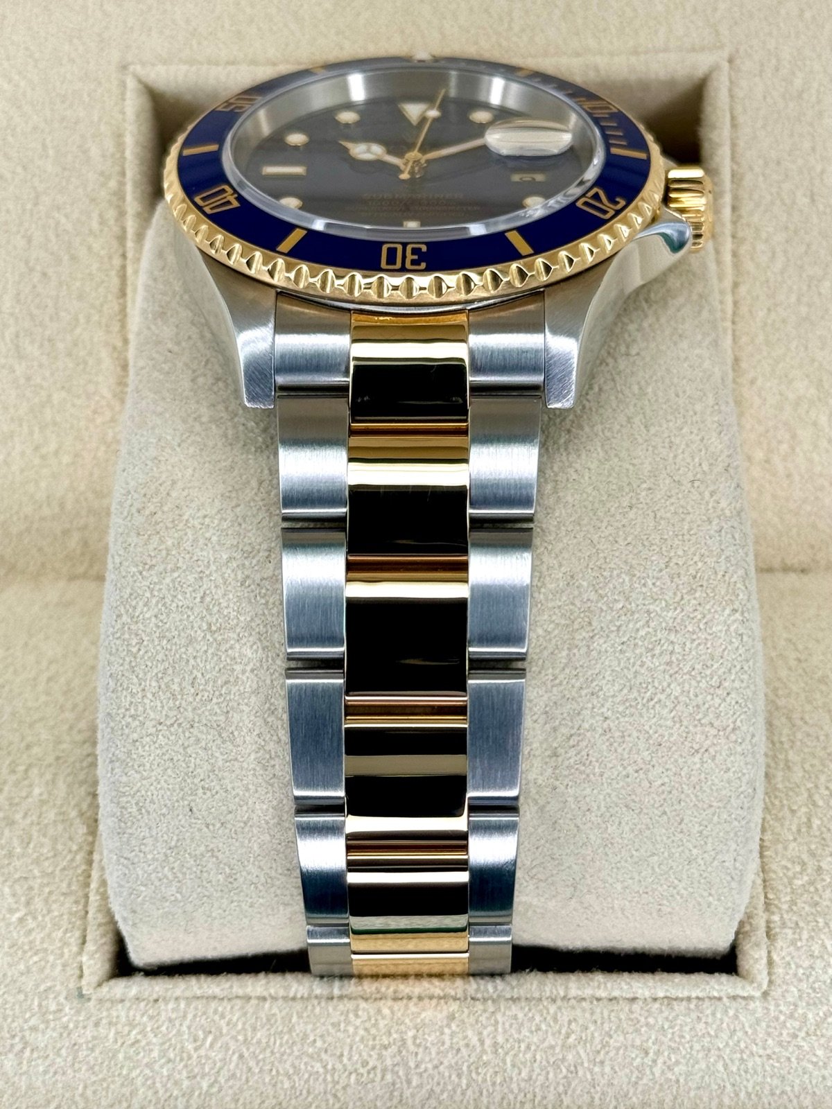 2003 Rolex Submariner “Bluesy” 40mm 16613 Two-Tone Blue Dial - Image 3