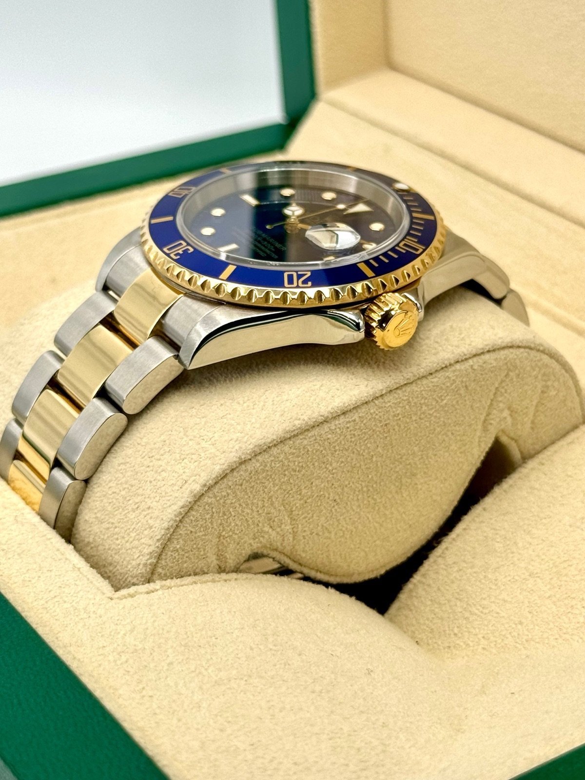 2003 Rolex Submariner “Bluesy” 40mm 16613 Two-Tone Blue Dial - Image 5
