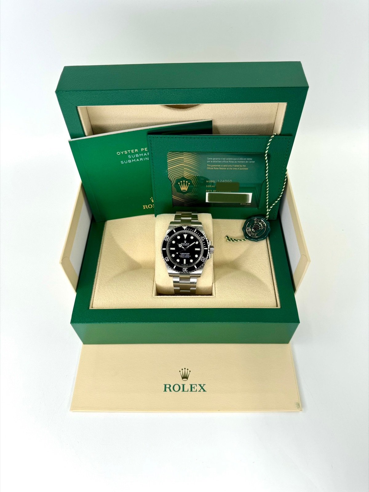 2023 Rolex Submariner 41mm 124060 Stainless Steel Black Dial (Unworn) - Image 11