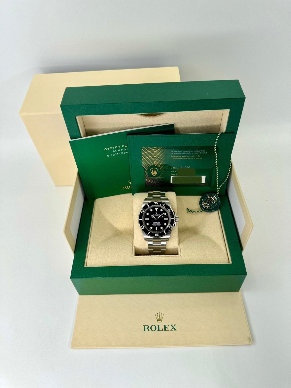 2023 Rolex Submariner 41mm 124060 Stainless Steel Black Dial (Unworn) - Image 12
