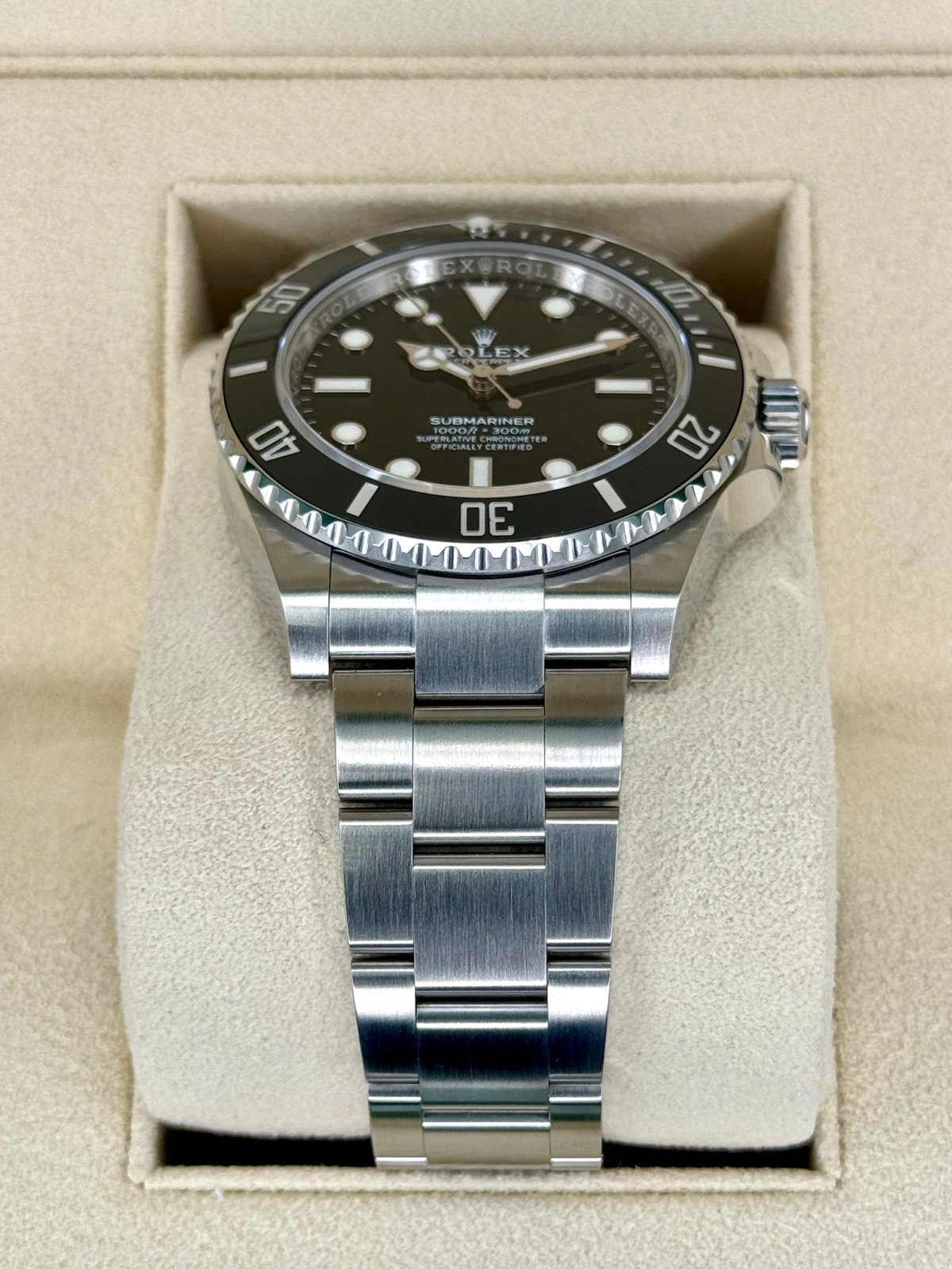 2023 Rolex Submariner 41mm 124060 Stainless Steel Black Dial (Unworn) - Image 3