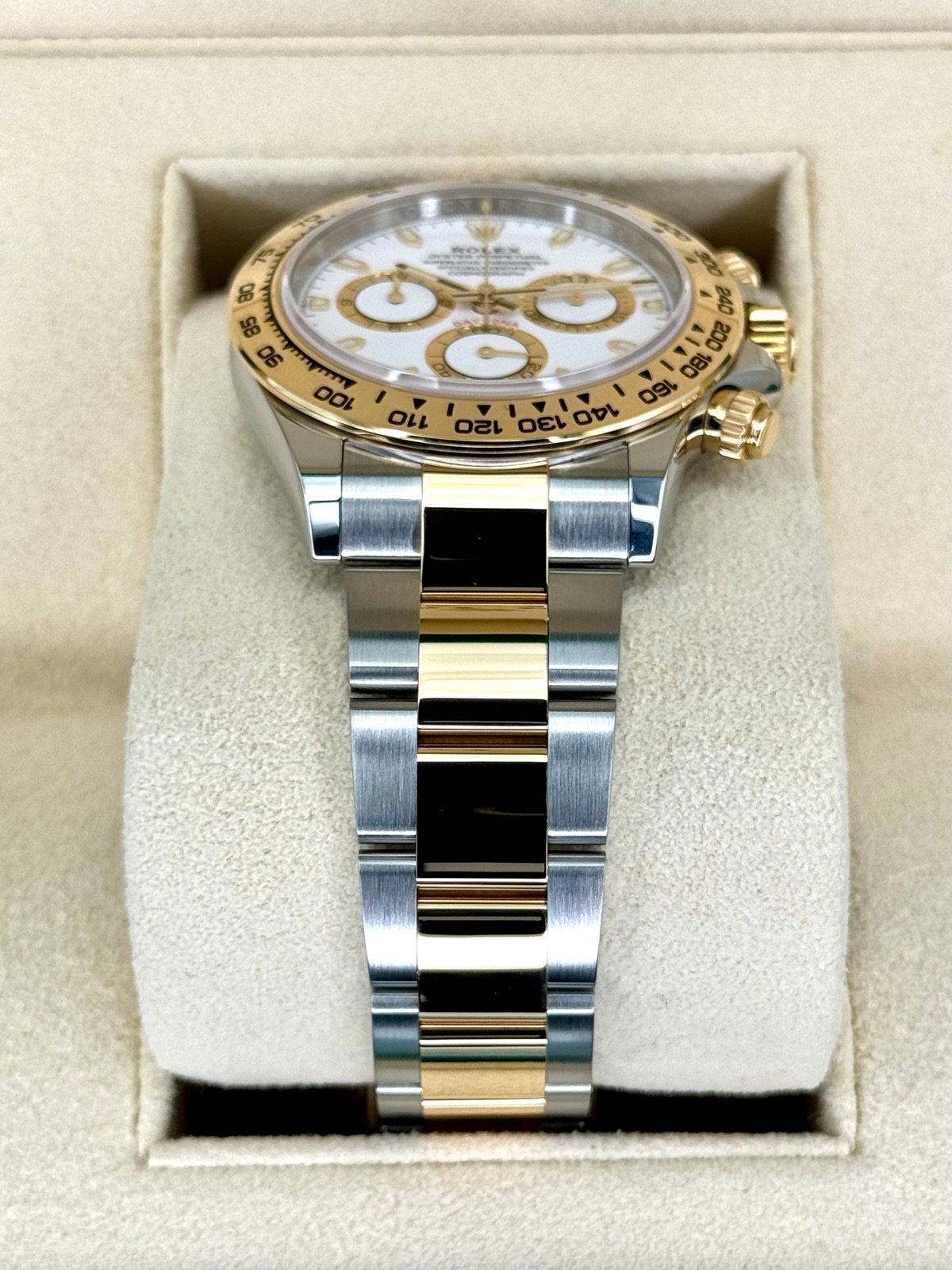 2023 Rolex Daytona 40mm 116503 Two-Tone White Dial - Image 3