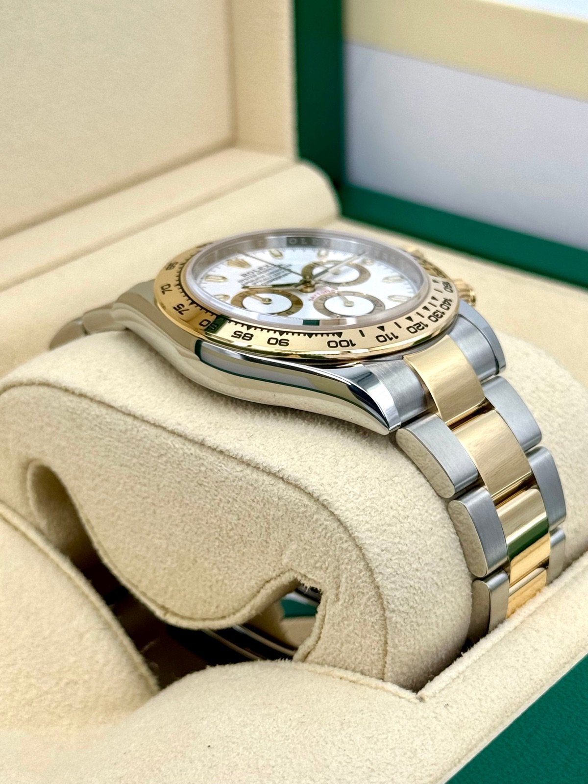 2023 Rolex Daytona 40mm 116503 Two-Tone White Dial - Image 6
