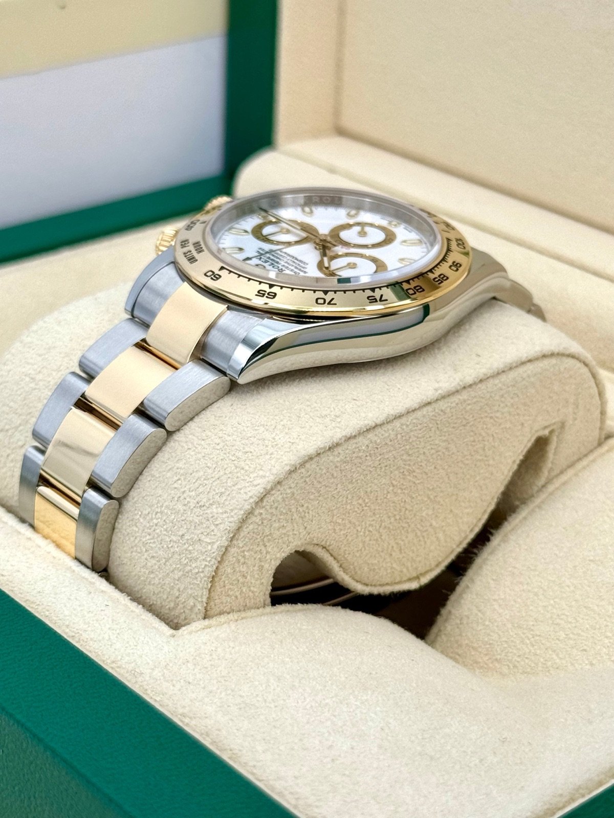 2023 Rolex Daytona 40mm 116503 Two-Tone White Dial - Image 7