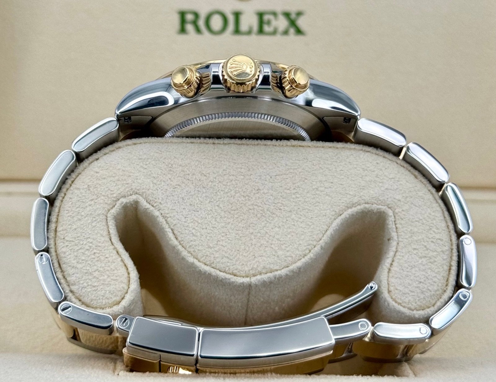 2023 Rolex Daytona 40mm 116503 Two-Tone White Dial - Image 9