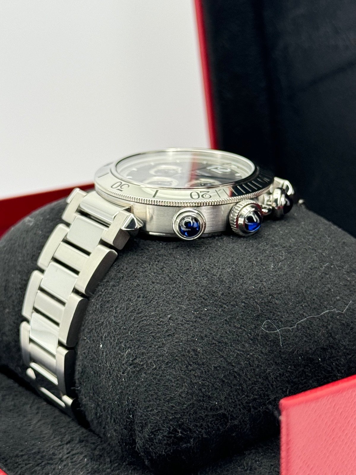 2023 Cartier Pasha 41mm Wspa0027 Chronograph Grey Dial (Unworn) - Image 5