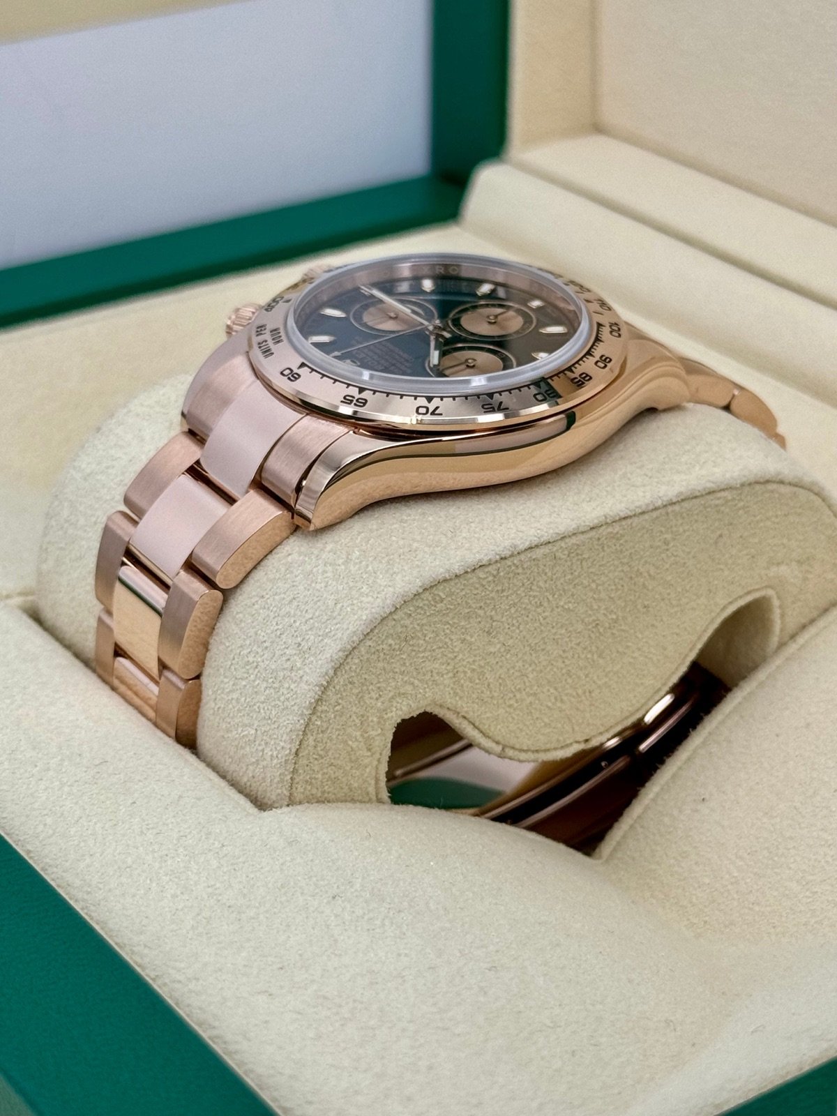 2020 Rolex Daytona 40mm116505 Rose Gold Black Dial - Image 7