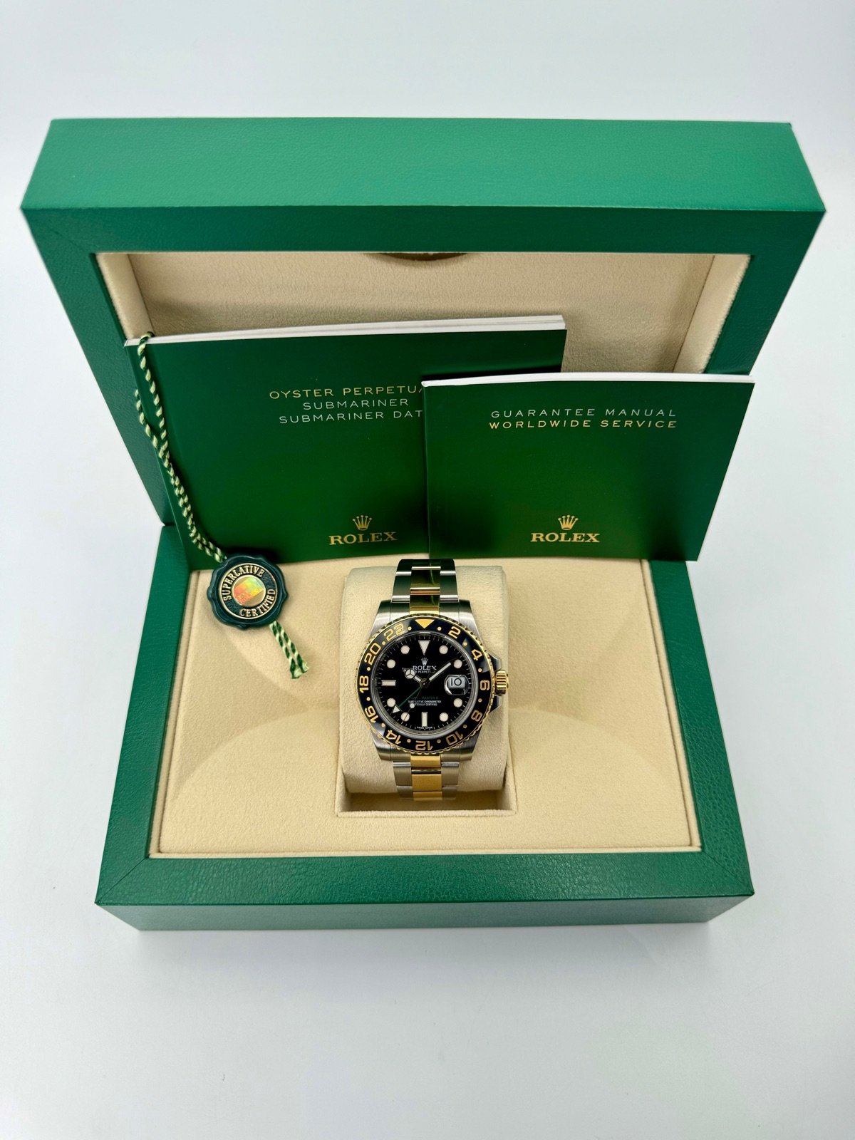 Rolex GMT-Master II 40mm 116713LN Two-Tone Black Dial - Image 11