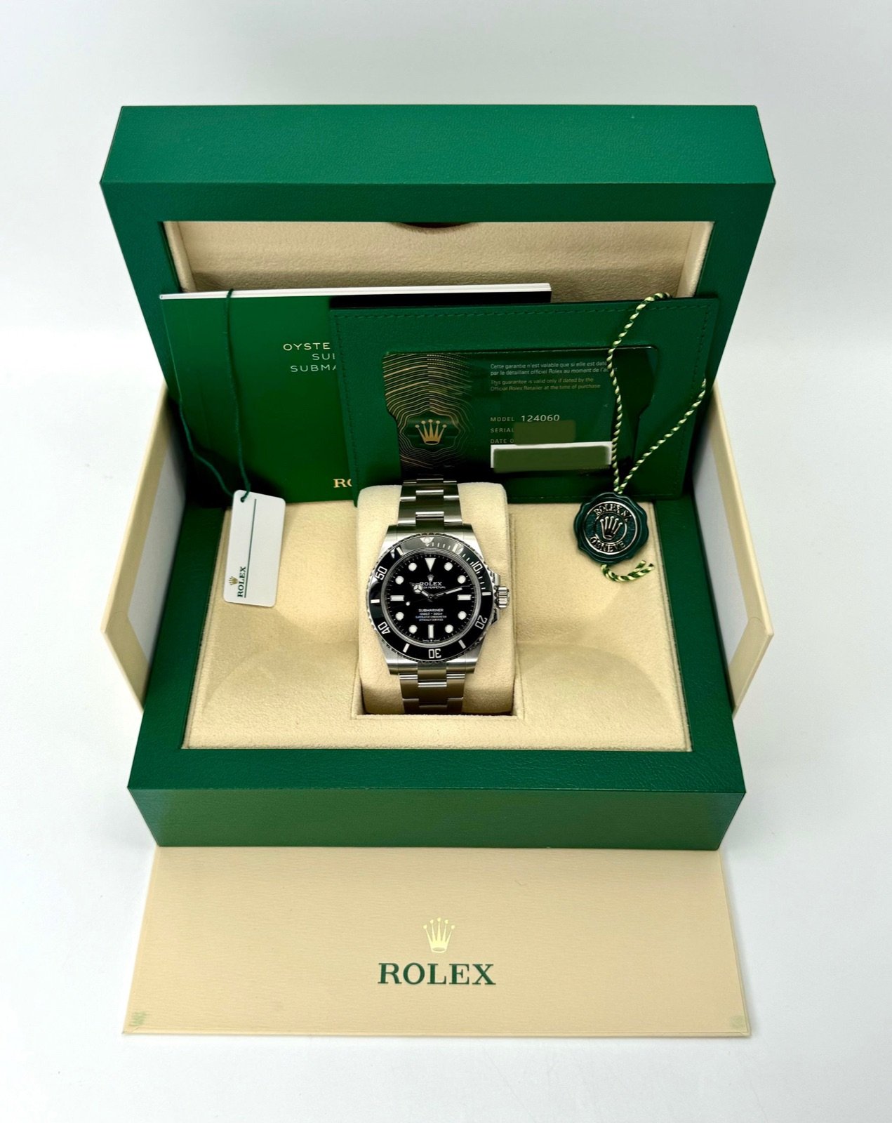 2023 Rolex Submariner 41mm 124060 Stainless Steel Black Dial (Unworn) - Image 11
