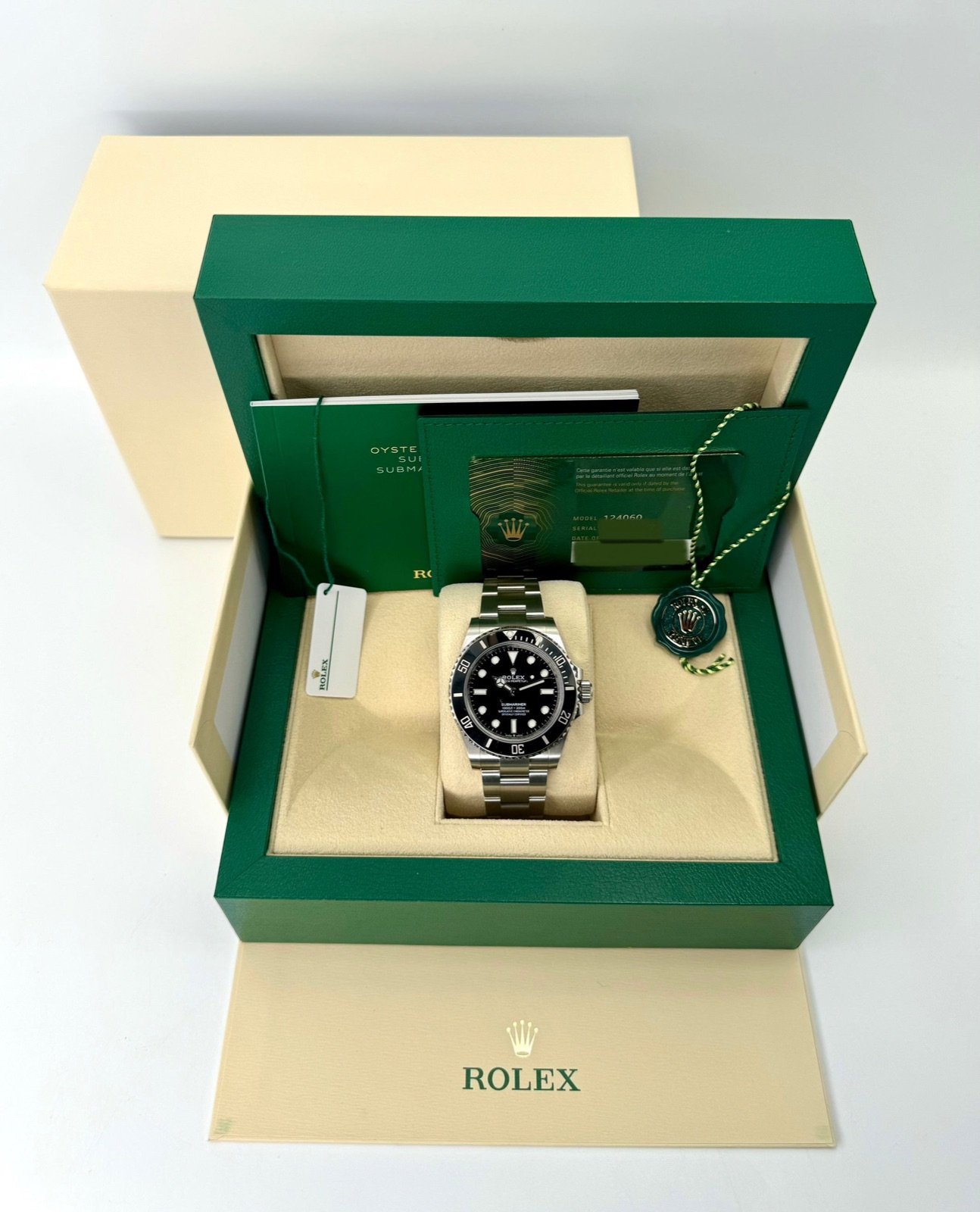 2023 Rolex Submariner 41mm 124060 Stainless Steel Black Dial (Unworn) - Image 12