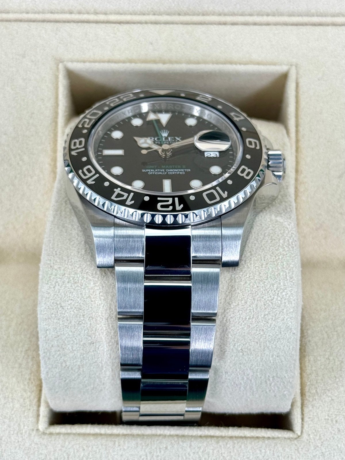 2013 Rolex GMT-Master II 40mm 116710LN Stainless Steel Black Dial - Image 3