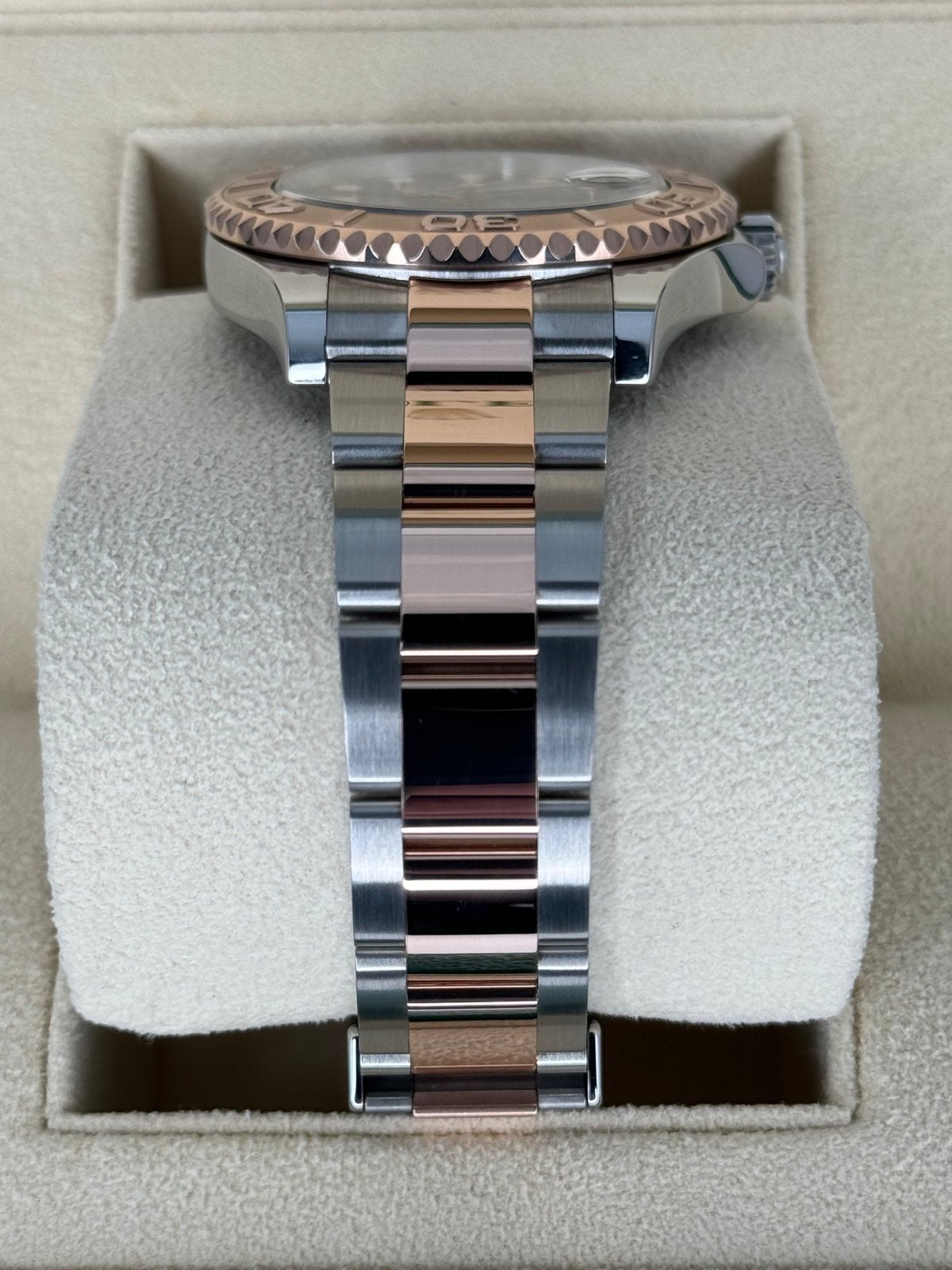 2023 Rolex Yacht-Master 37mm 268621 Two-Tone Chocolate Dial - Image 3