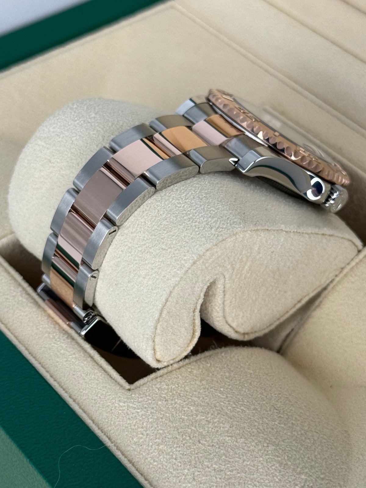 2023 Rolex Yacht-Master 37mm 268621 Two-Tone Chocolate Dial - Image 5